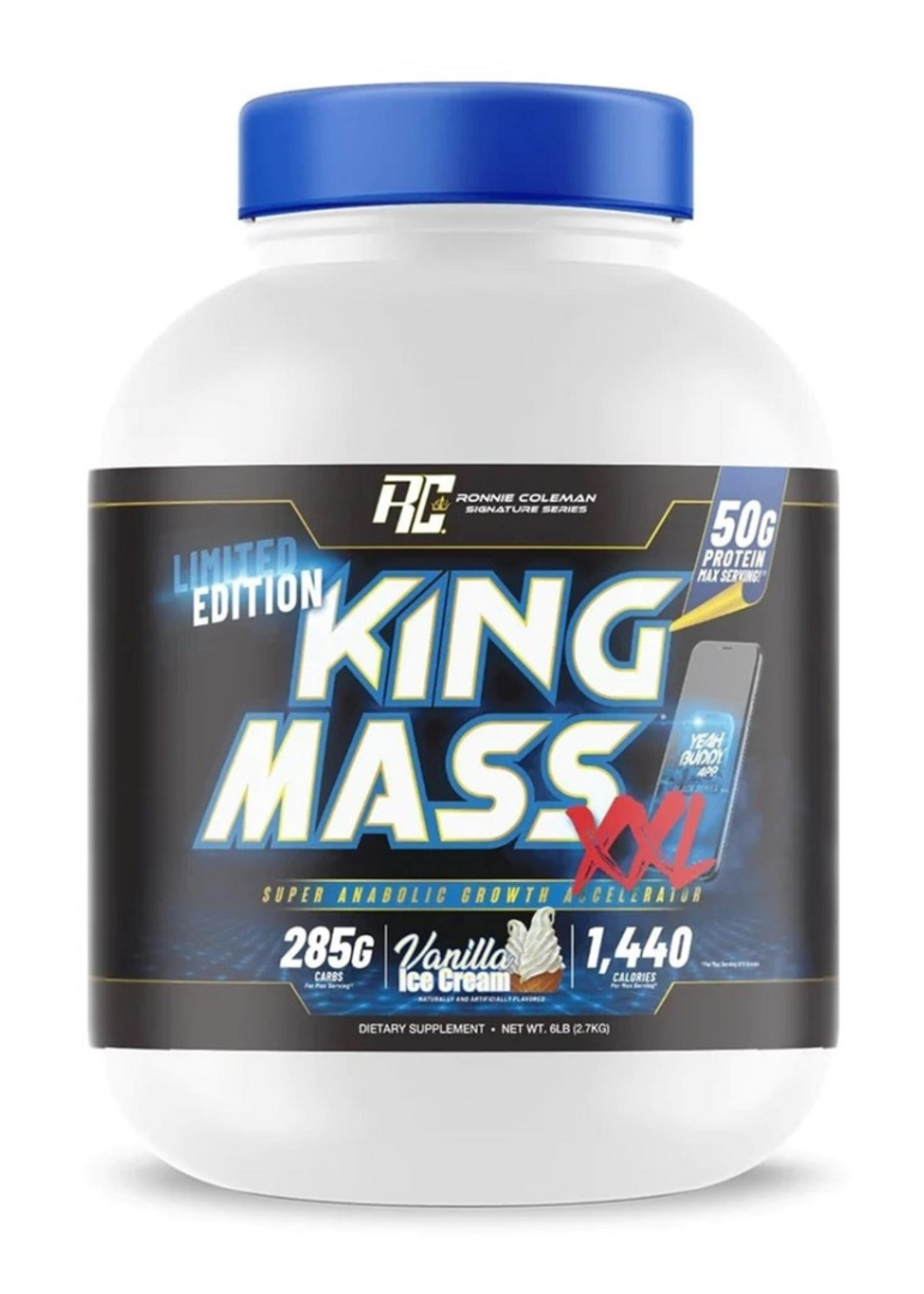 RONNIE COLEMAN KING MASS XXL 6LB RONNIE COLEMAN