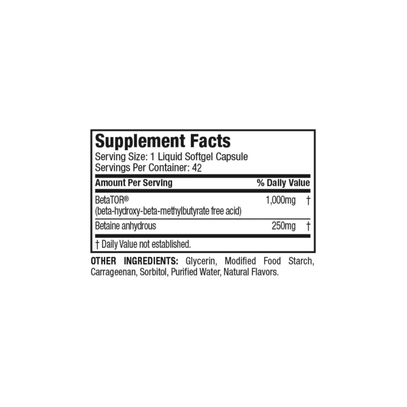 MUSCLE TECH HMB CLEAR MUSCLE 42CT MUSCLE TECH