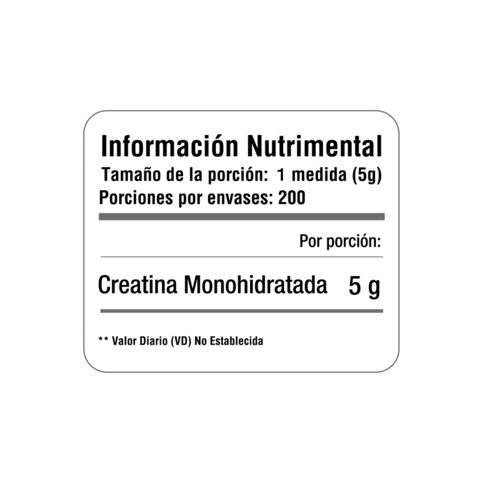 SD NUTRITION CREATINA 1KG SD NUTRITION