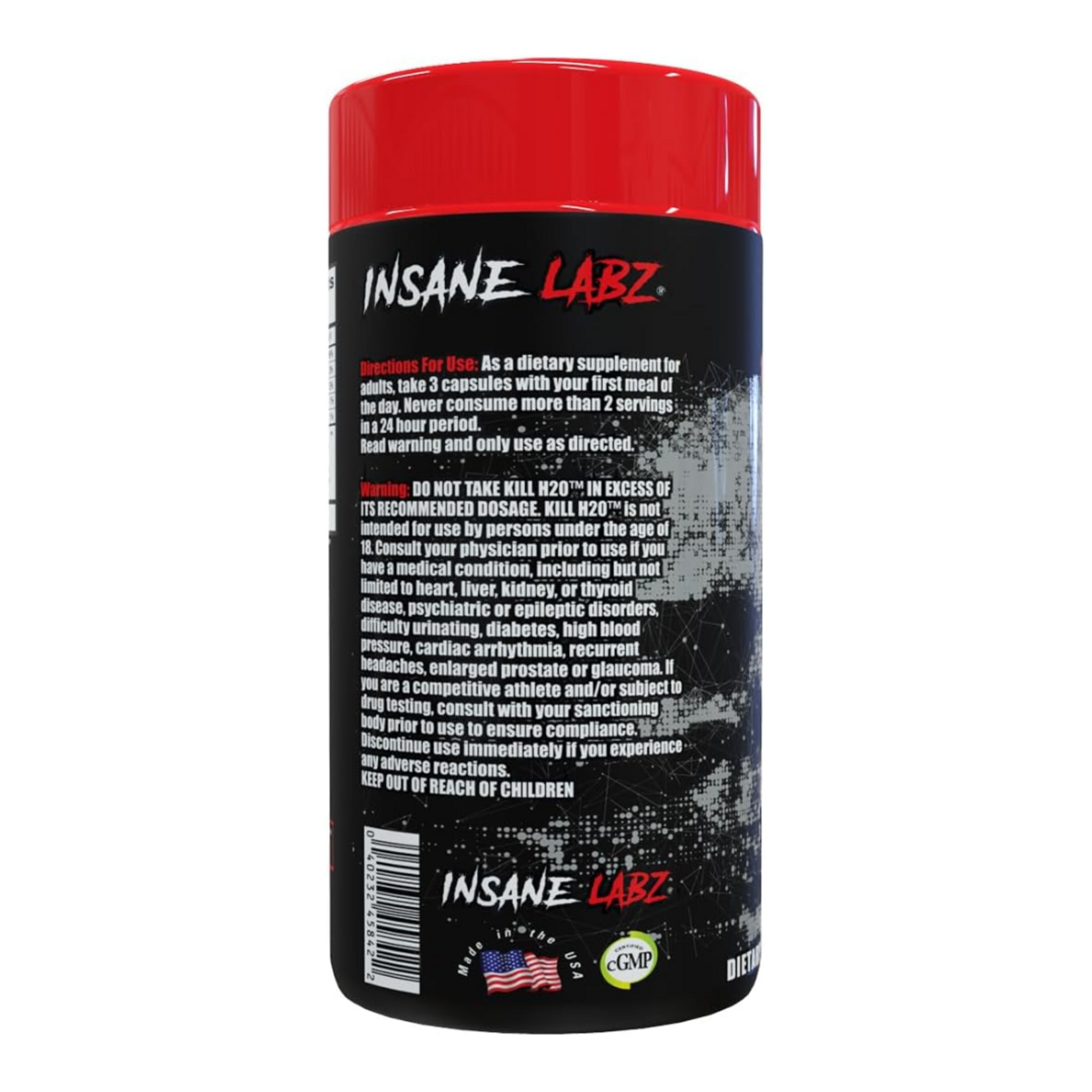 INSANE LABZ KILL H2O 60 CAPS INSANE LABZ