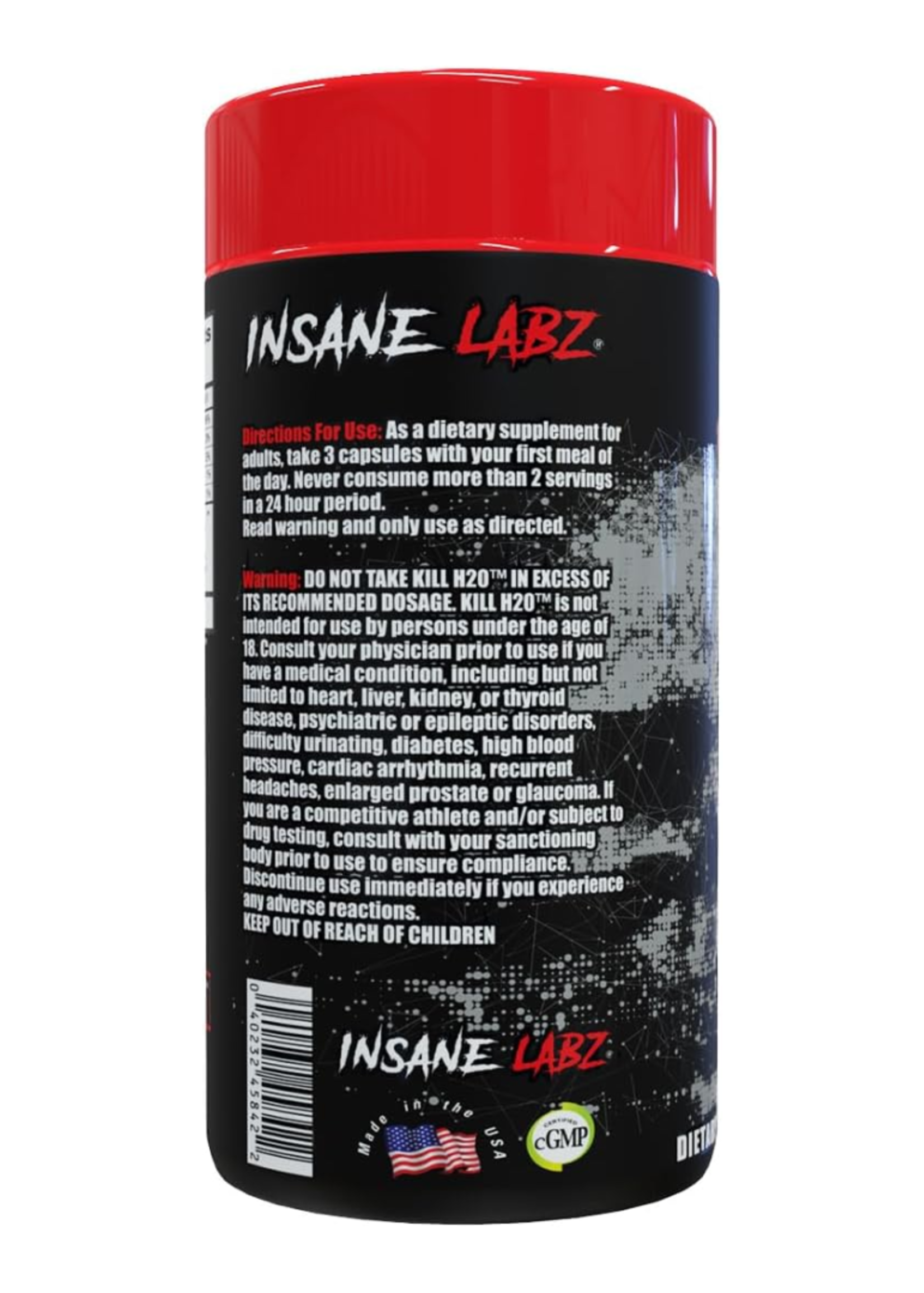 INSANE LABZ KILL H2O 60 CAPS INSANE LABZ