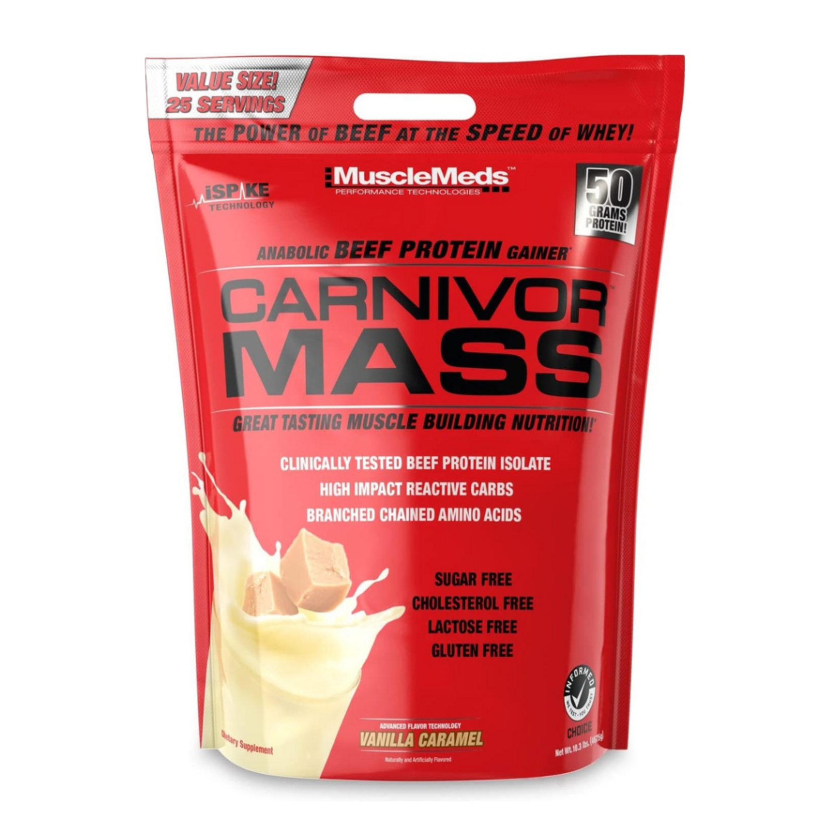 MUSCLE MEDS CARNIVOR MAS 10LB (BOLSA) MUSCLE MEDS