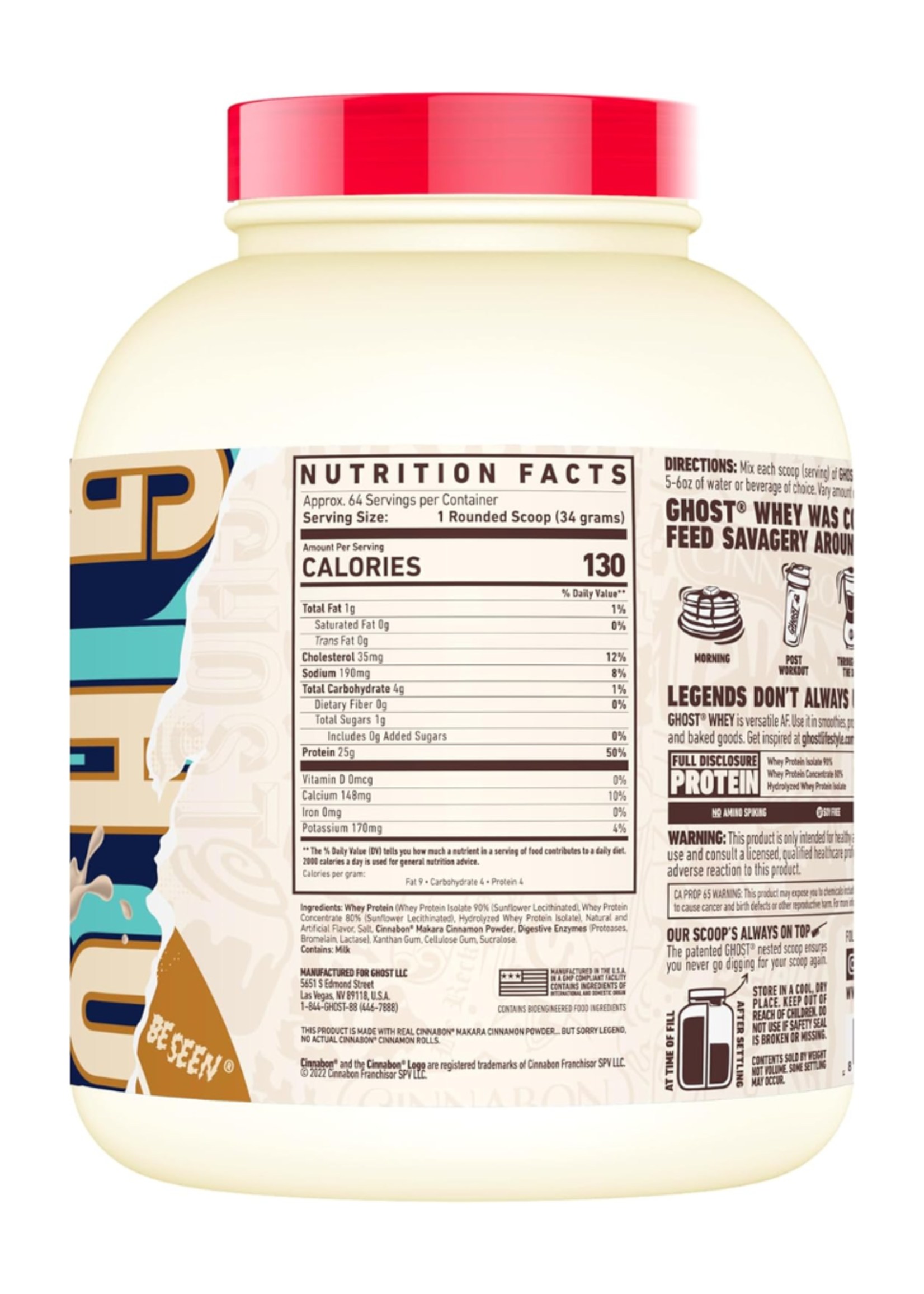 GHOST GHOST WHEY PROTEIN 5LB