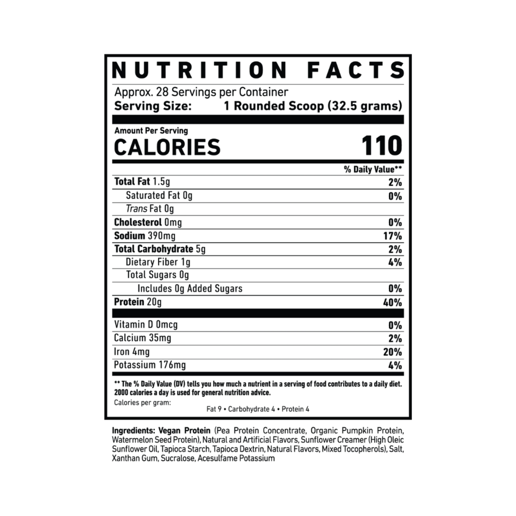 GHOST GHOST VEGAN PROTEIN 2.2LB