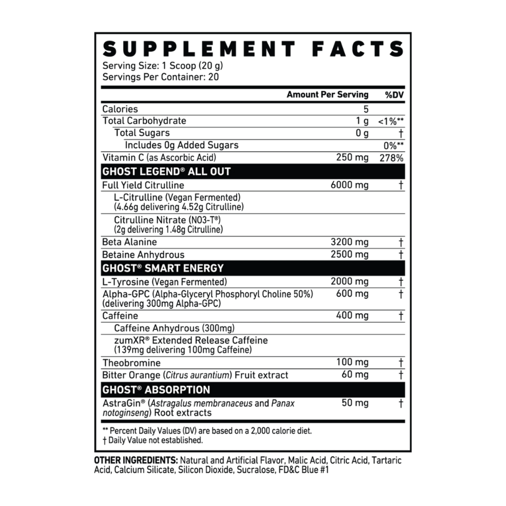 GHOST GHOST LEGEND ALL OUT PWO 20SV