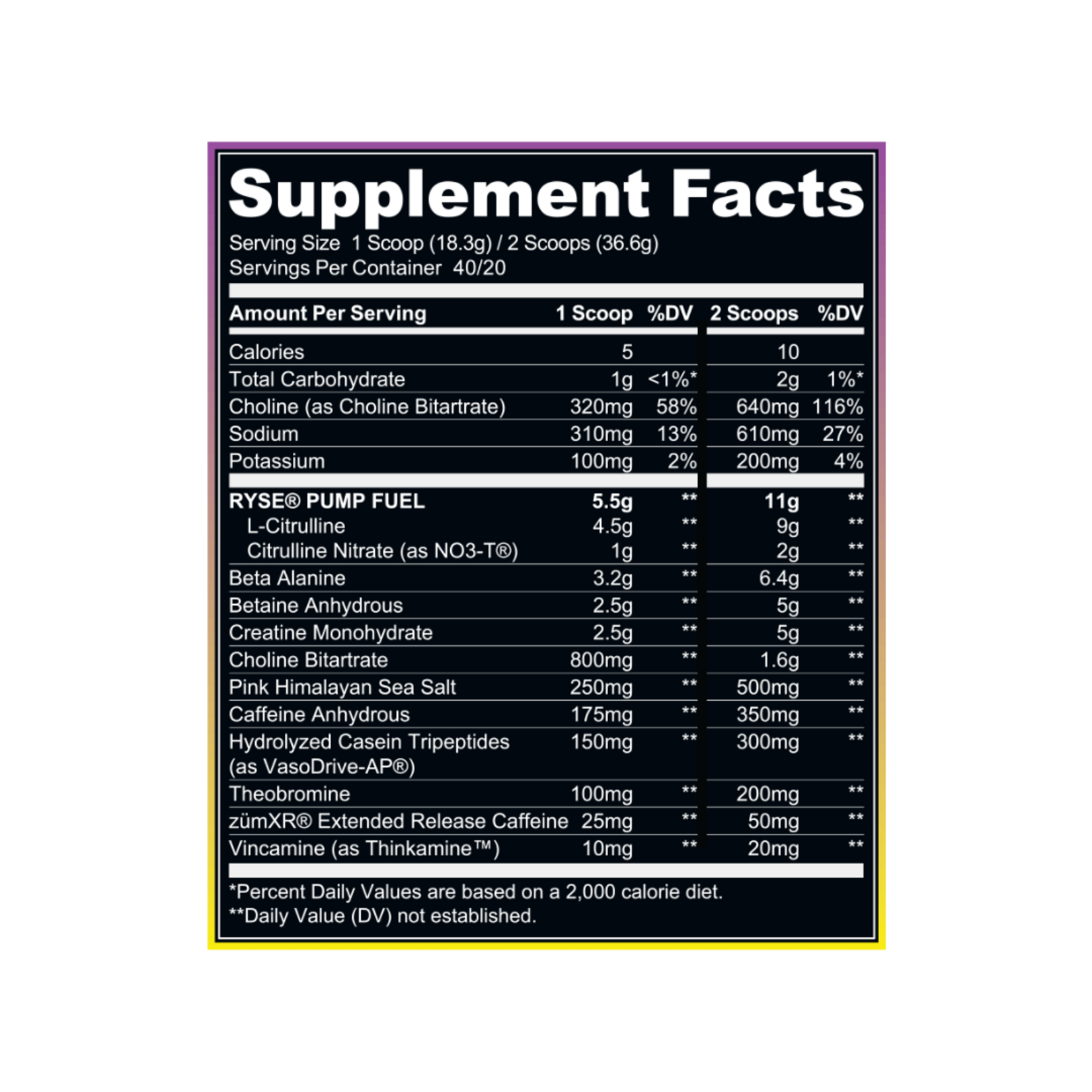 RYSE PWO GODZILLA 40SV RYSE