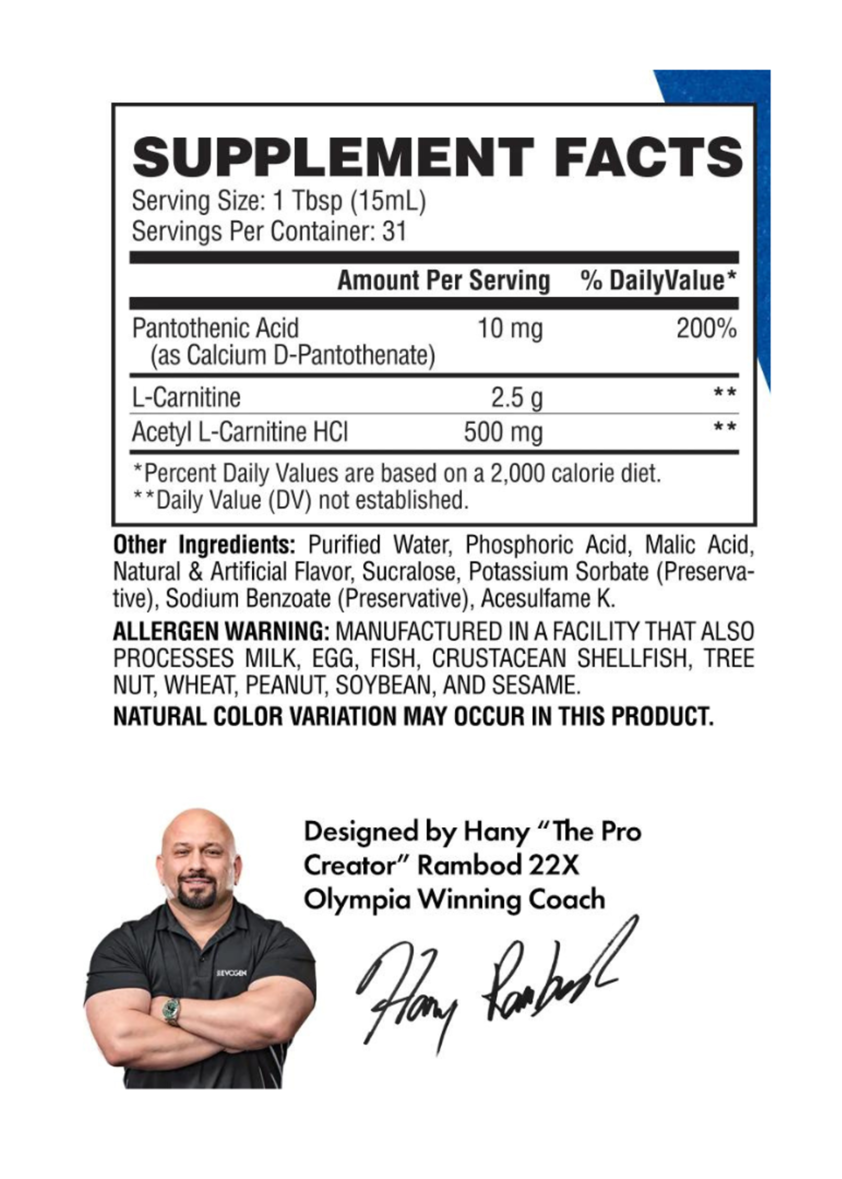 EVOGEN CARNIGEN LIQUIDO EVOGEN 31SV