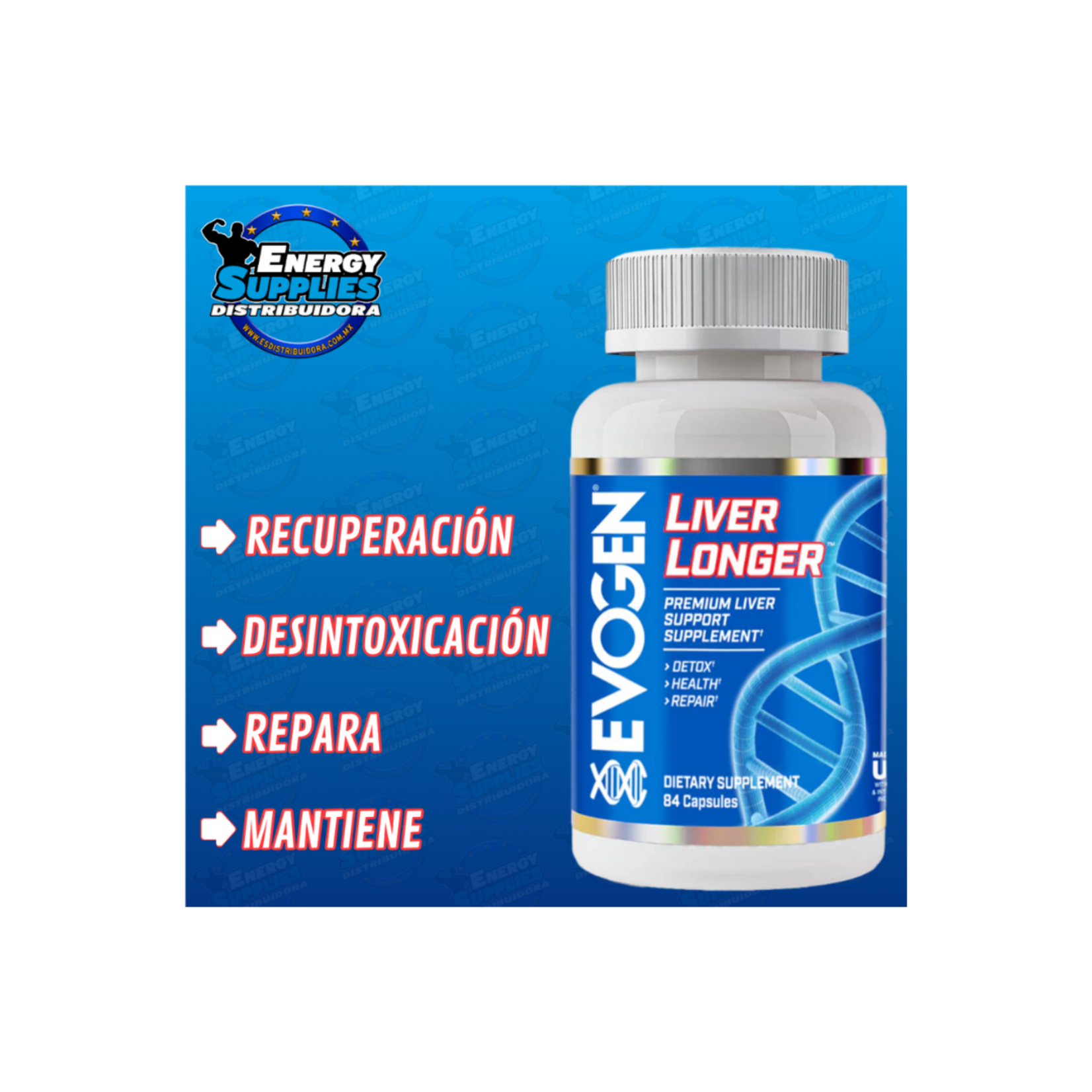 EVOGEN LIVER LONGER EVOGEN 84CAPS