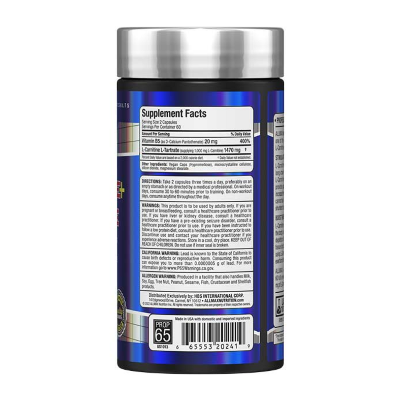 ALLMAX CARNITINA ALLMAX 120CAPS