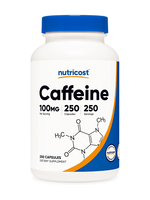 NUTRICOST CAFEINA NUTRICOST 250CAPS