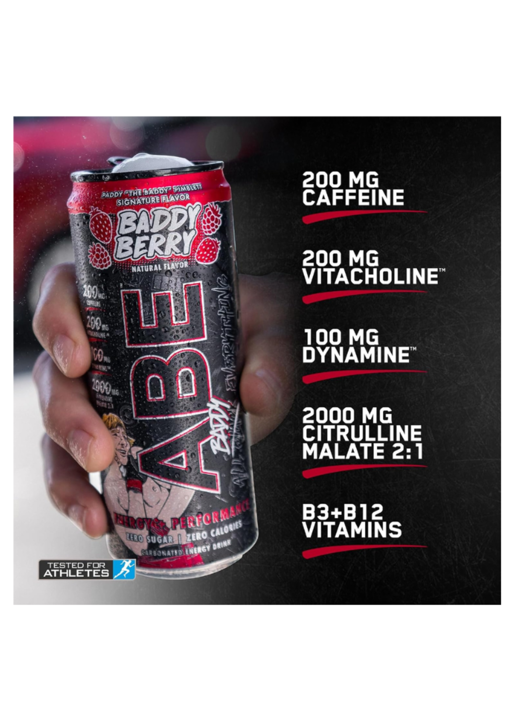 APPLIED NUTRITION ABE RTD ENERGY DRINK APPLIED NUTRITION 11.2 OZ 12PK