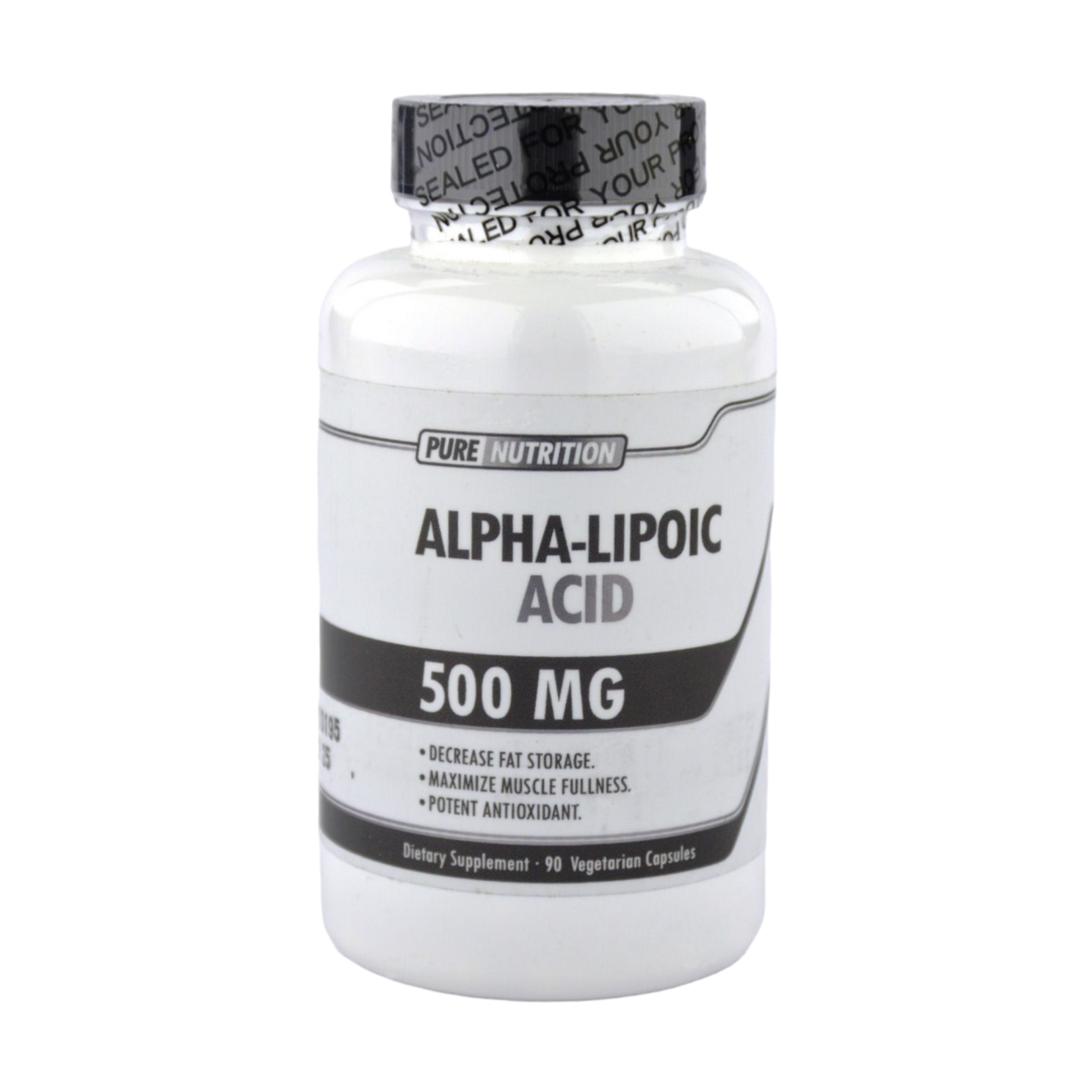 PURE NUTRITION ALPHA LIPOIC PURE NUTRITION 500MG 90 CAPS