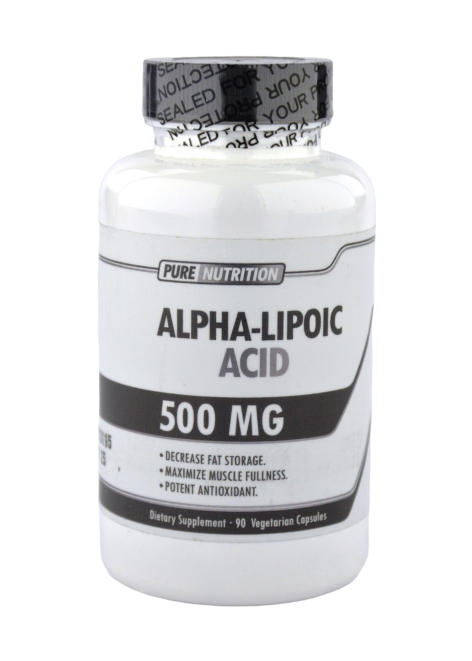PURE NUTRITION ALPHA LIPOIC PURE NUTRITION 500MG 90 CAPS