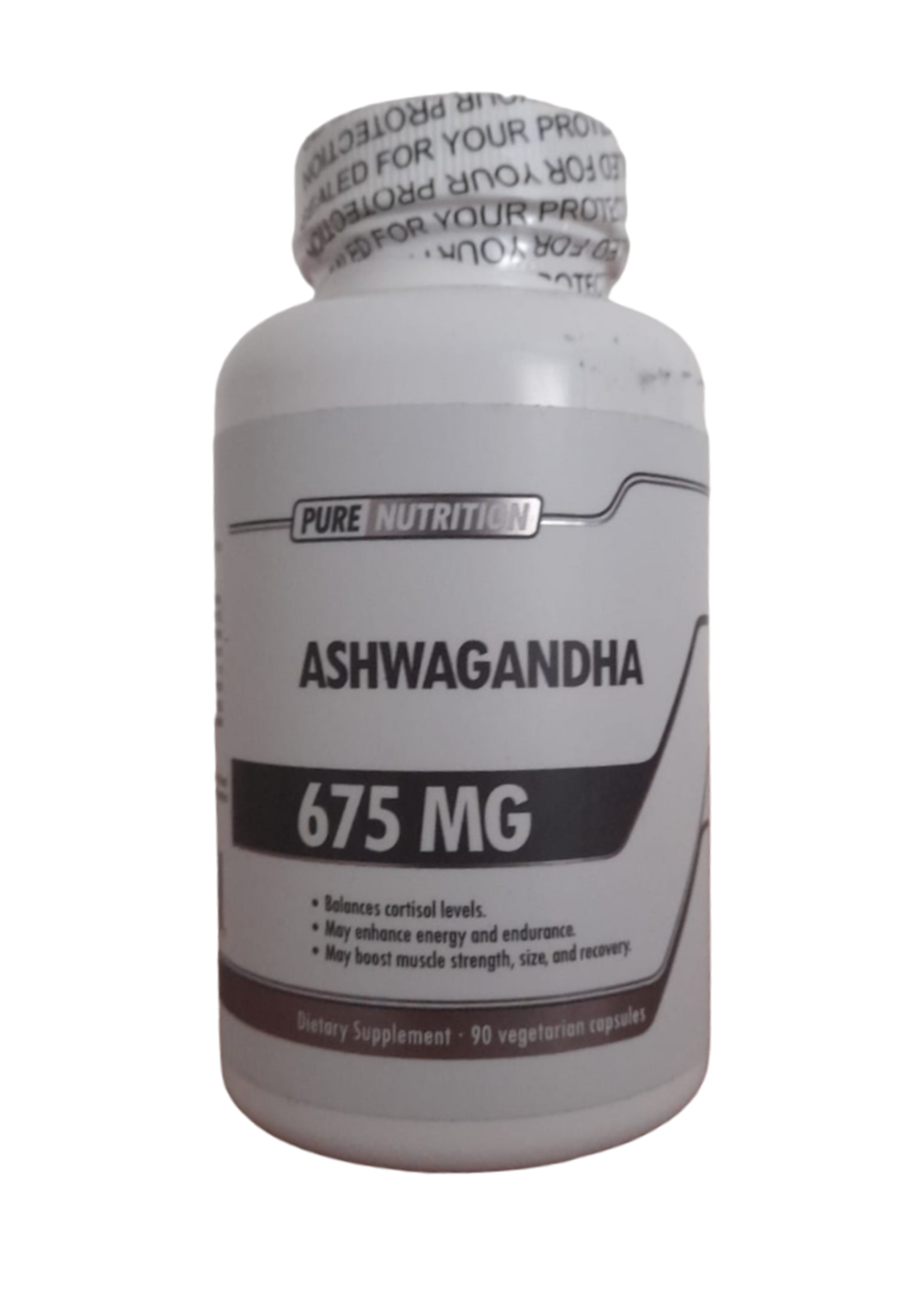 PURE NUTRITION ASHWAGANDA 675MG 90 CAPS PURE NUTRITION