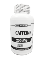 PURE NUTRITION CAFFEINE 200MG 100CAPS PURE NUTRITION