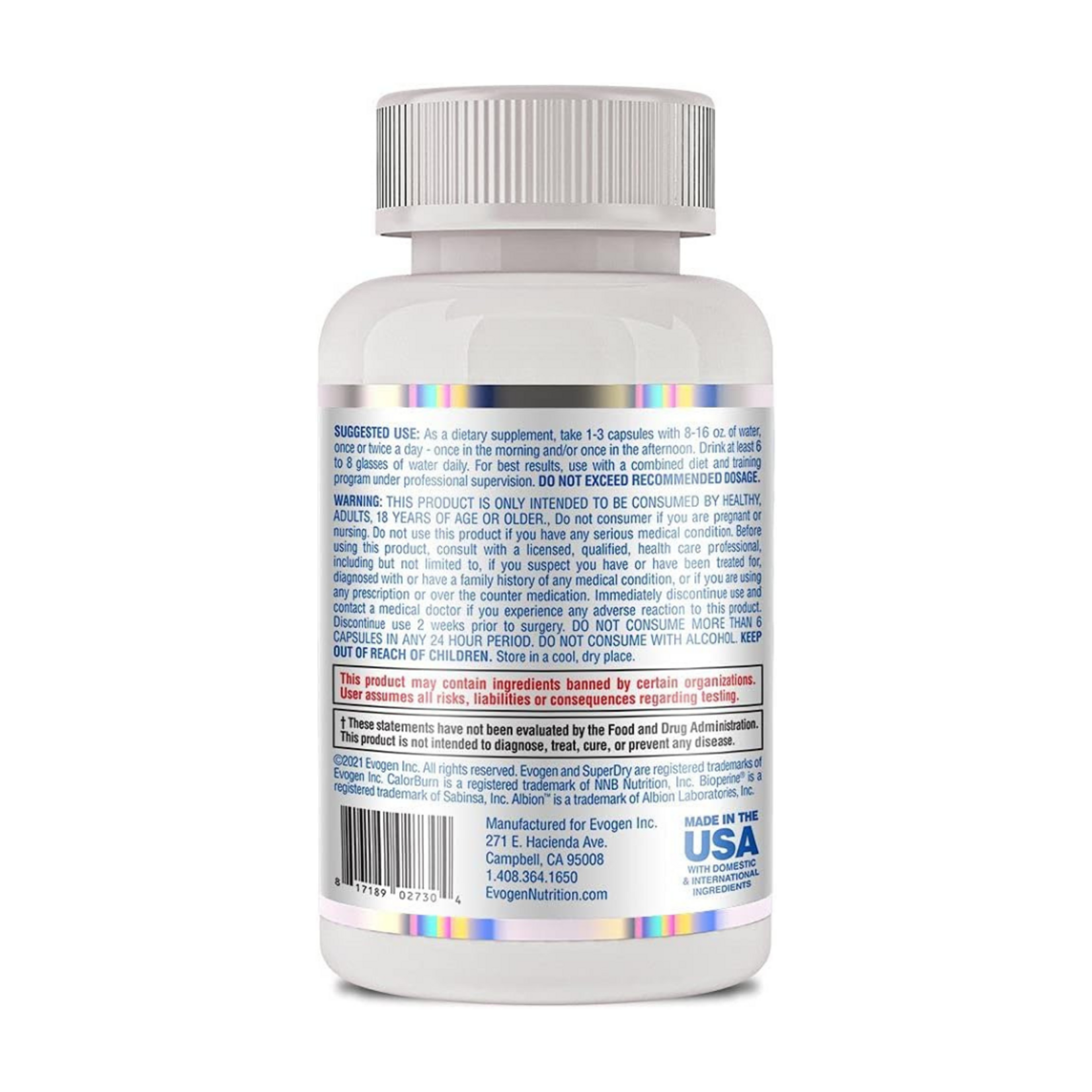 EVOGEN SUPER DRY EVOGEN 45CAPS