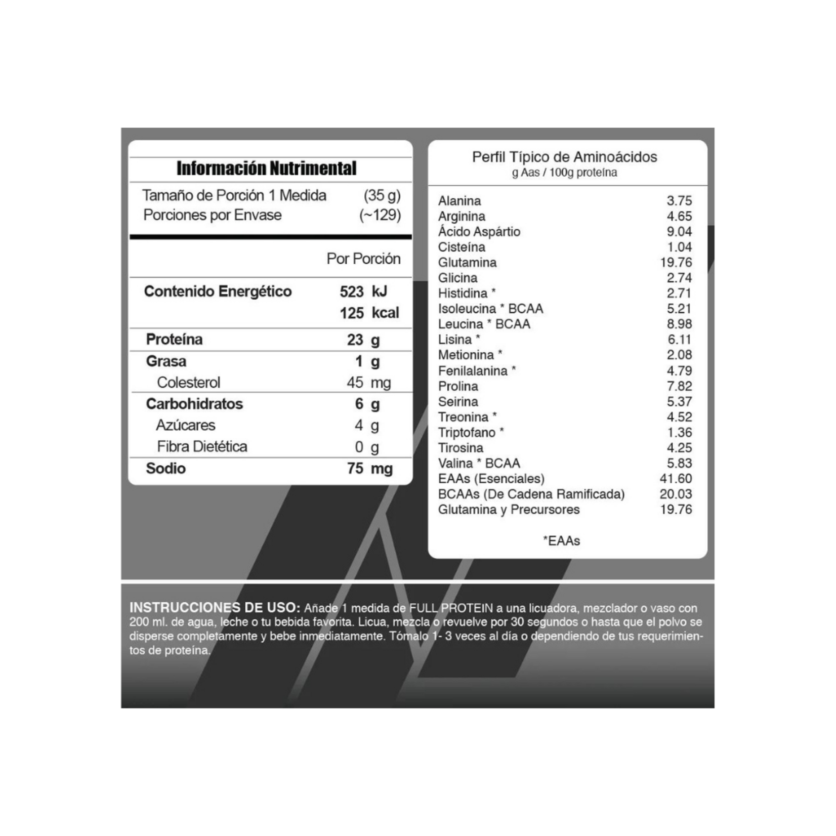 META NUTRITION FULL PROTEIN 10LB META NUTRITION