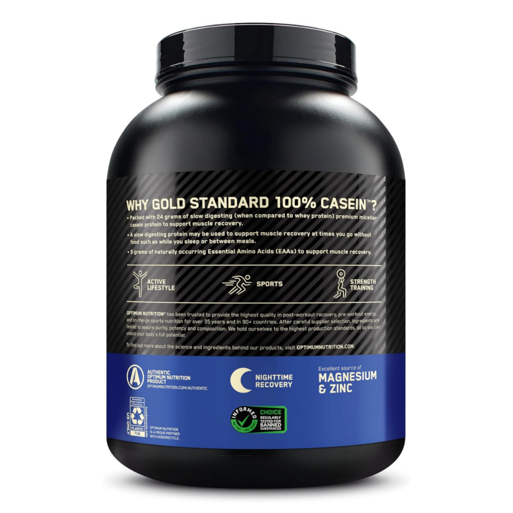 ON ON 100% CASEIN PROTEIN 4LB