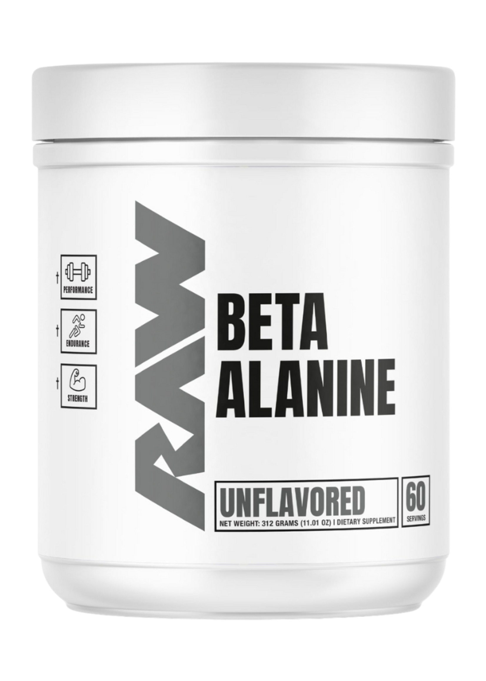 RAW BETA ALANINA 60SV RAW