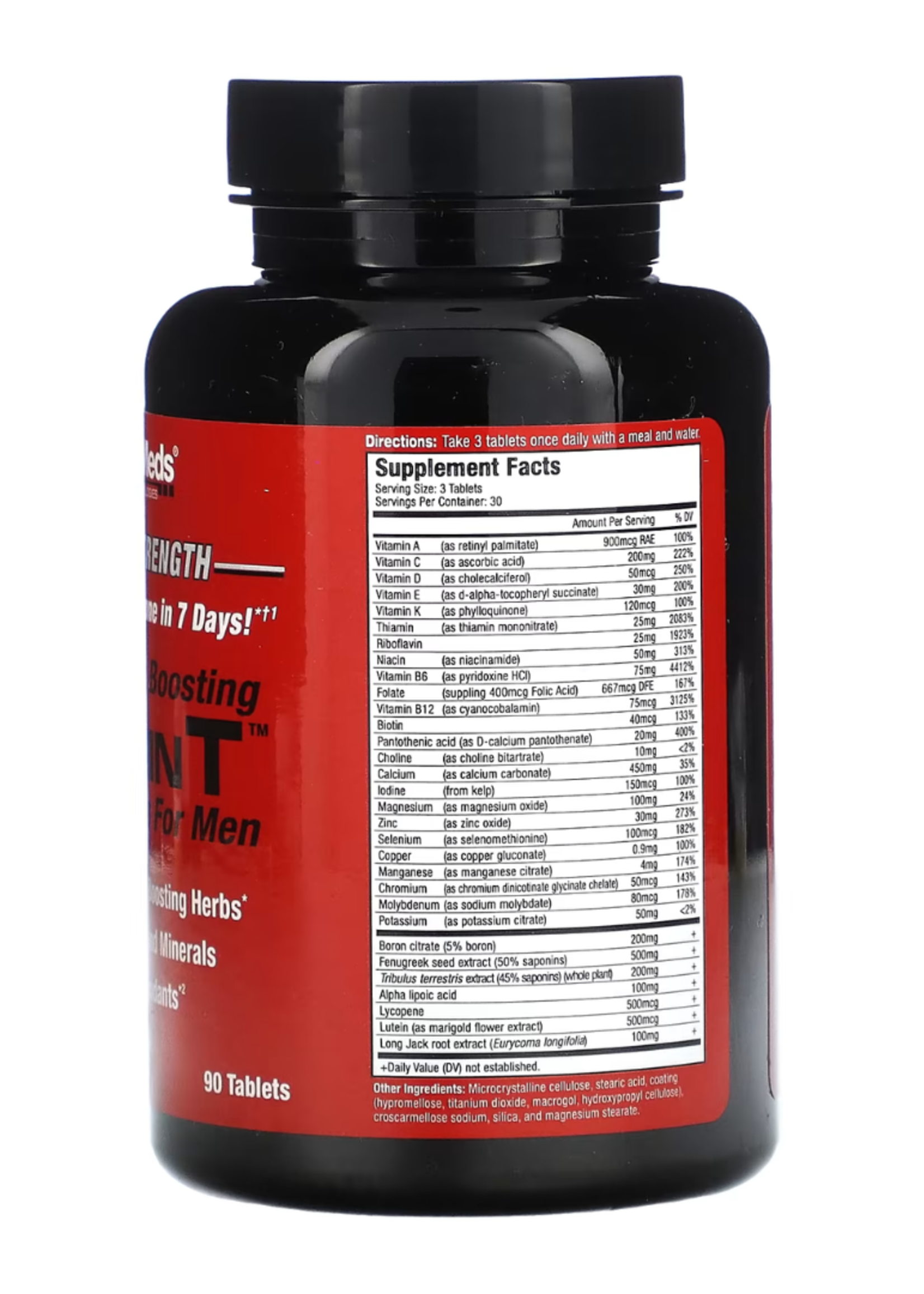 MUSCLE MEDS VITAMIN T MEN MUSCLE MEDS 90TABS