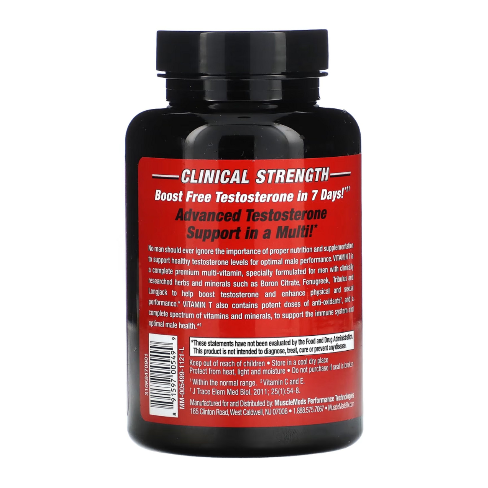 MUSCLE MEDS VITAMIN T MEN MUSCLE MEDS 90TABS