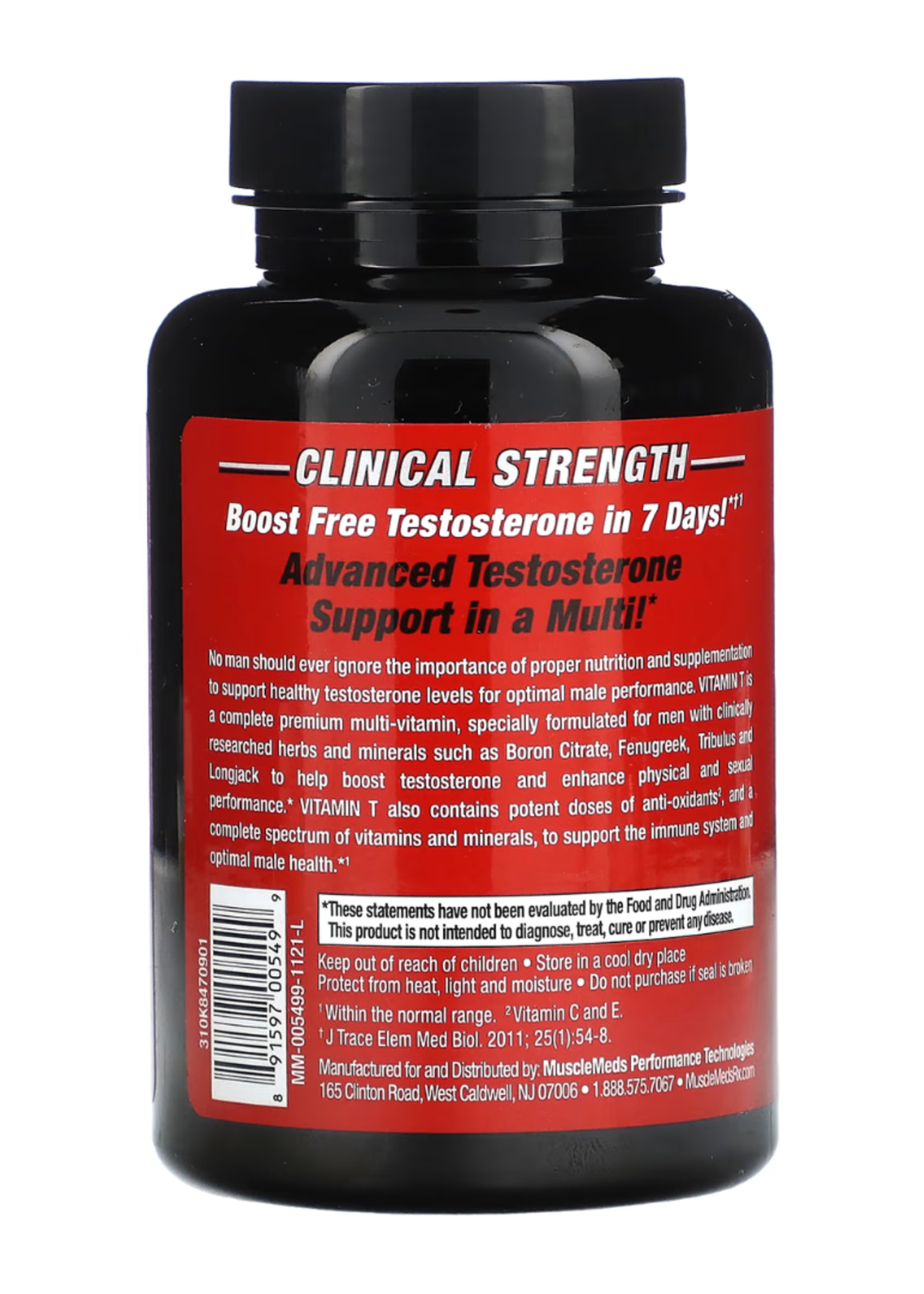 MUSCLE MEDS VITAMIN T MEN MUSCLE MEDS 90TABS