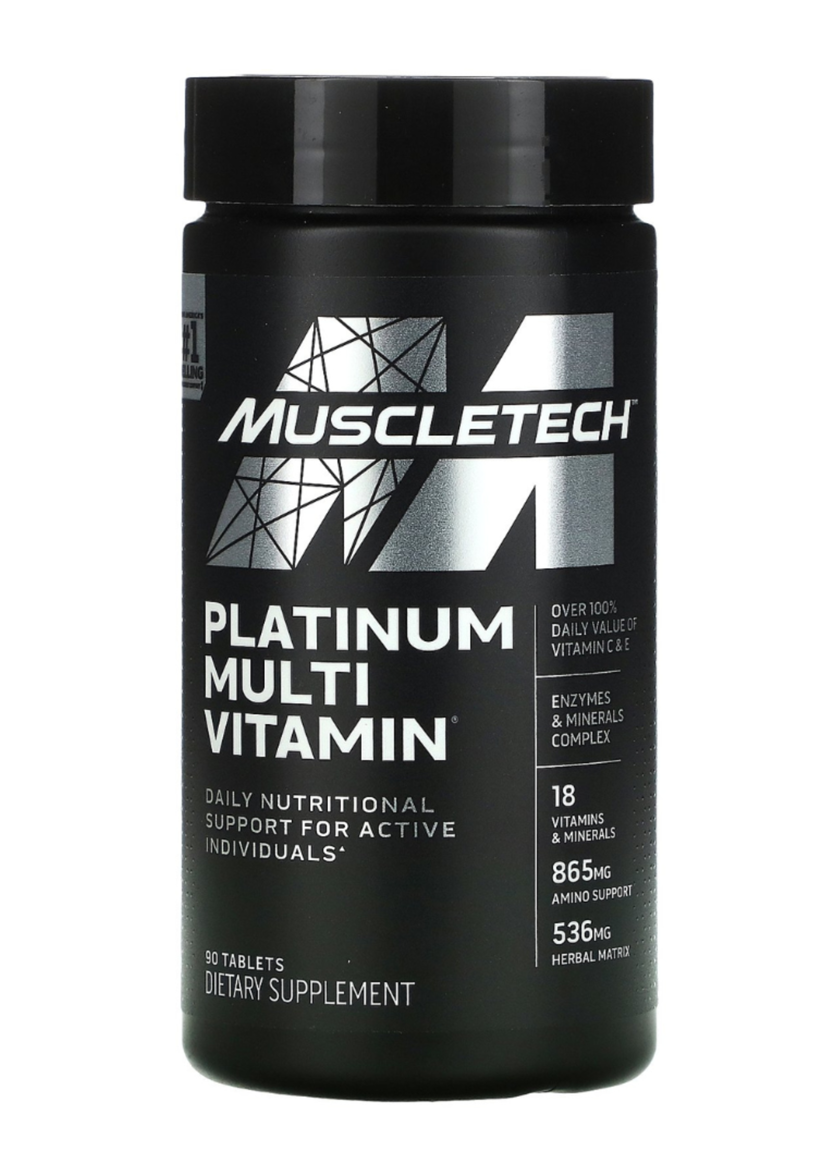 MUSCLE TECH PLATINUM MULTI VITAMIN 90 CTS MUSCLE TECH