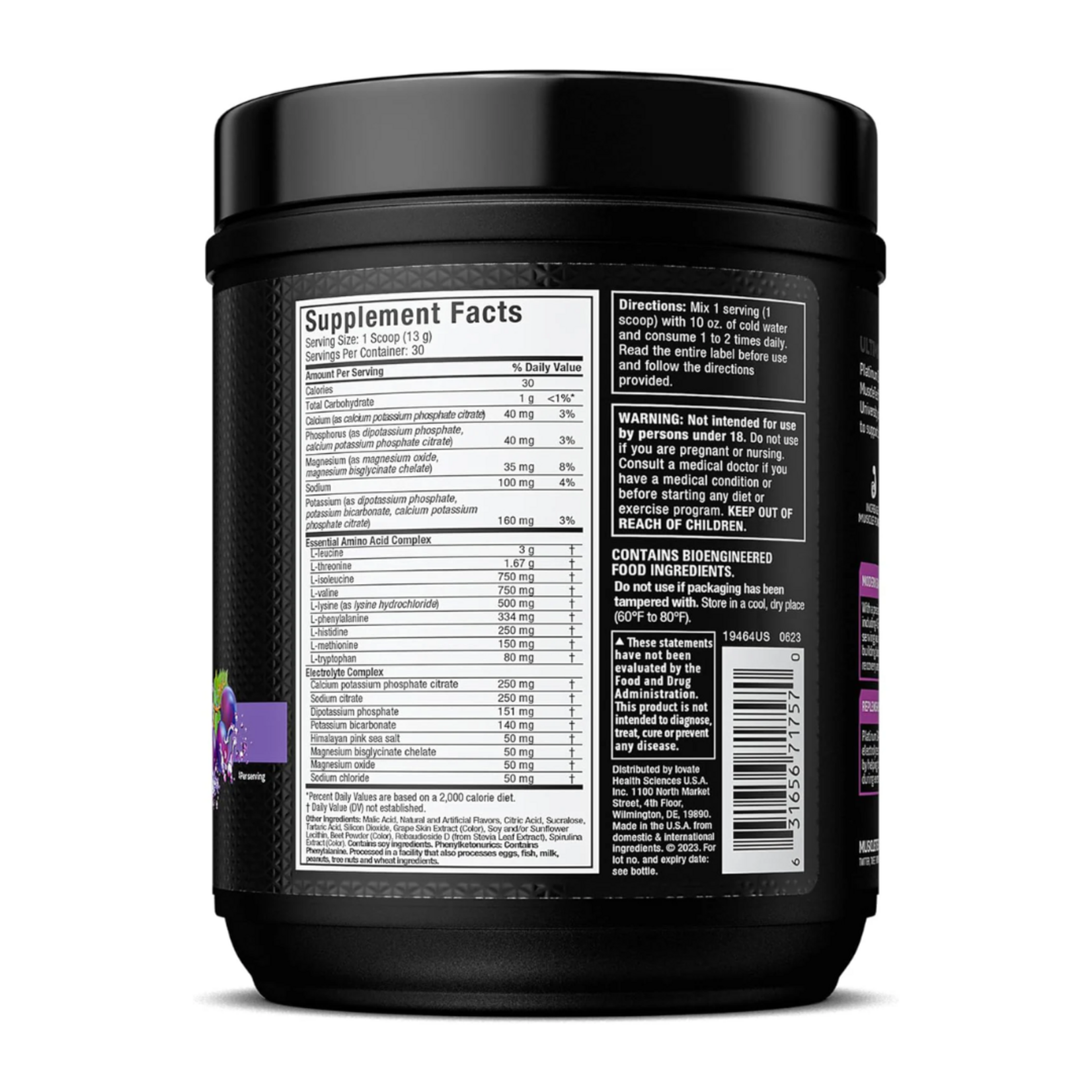 MUSCLE TECH PLATINUM EAA MUSCLE TECH 30SV