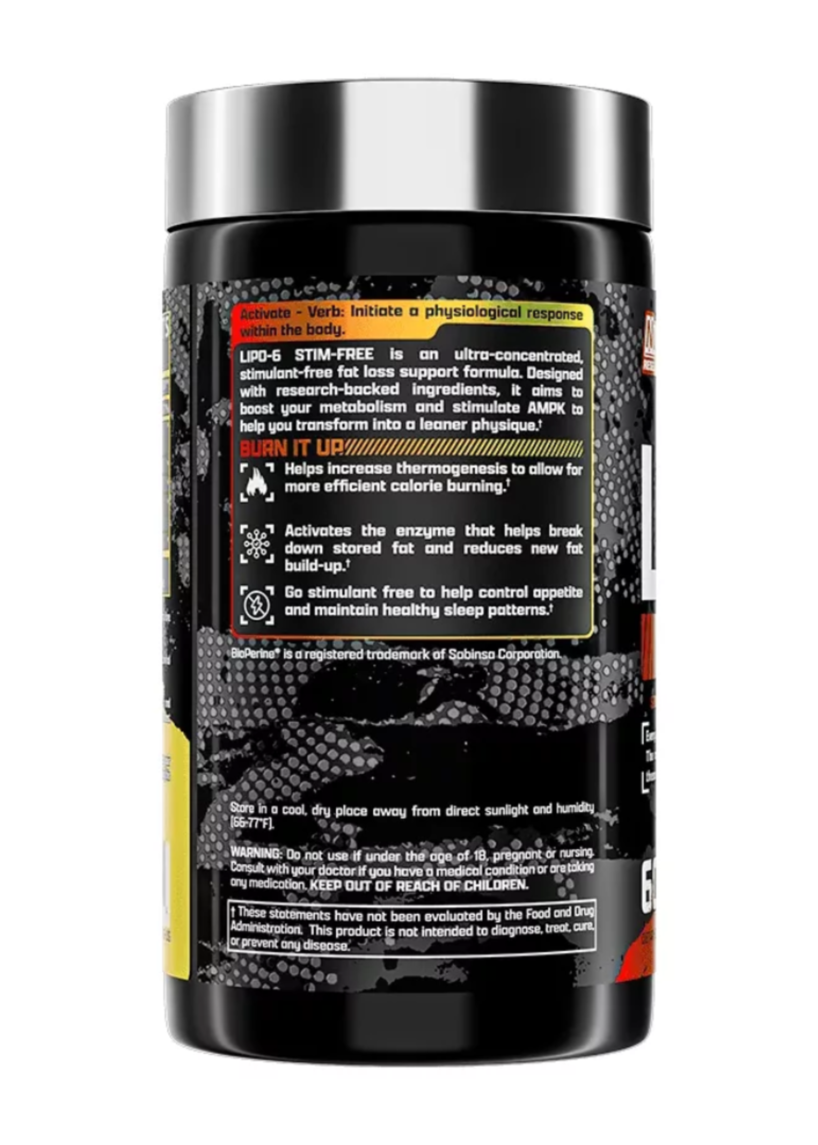 NUTREX LIPO 6 STIM FREE NUTREX 60 CAPS