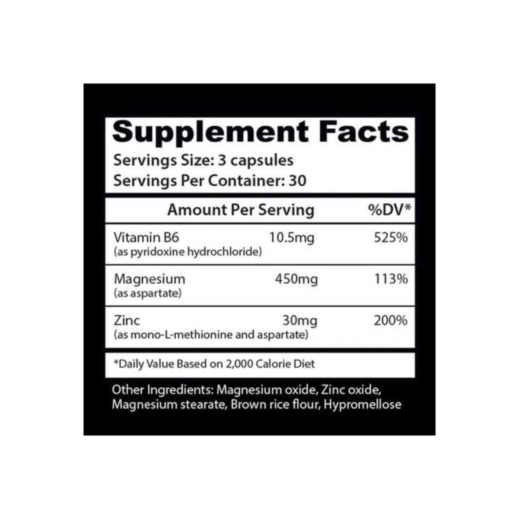 INSANE LABZ ZMA INSANE LABZ 90CAPS