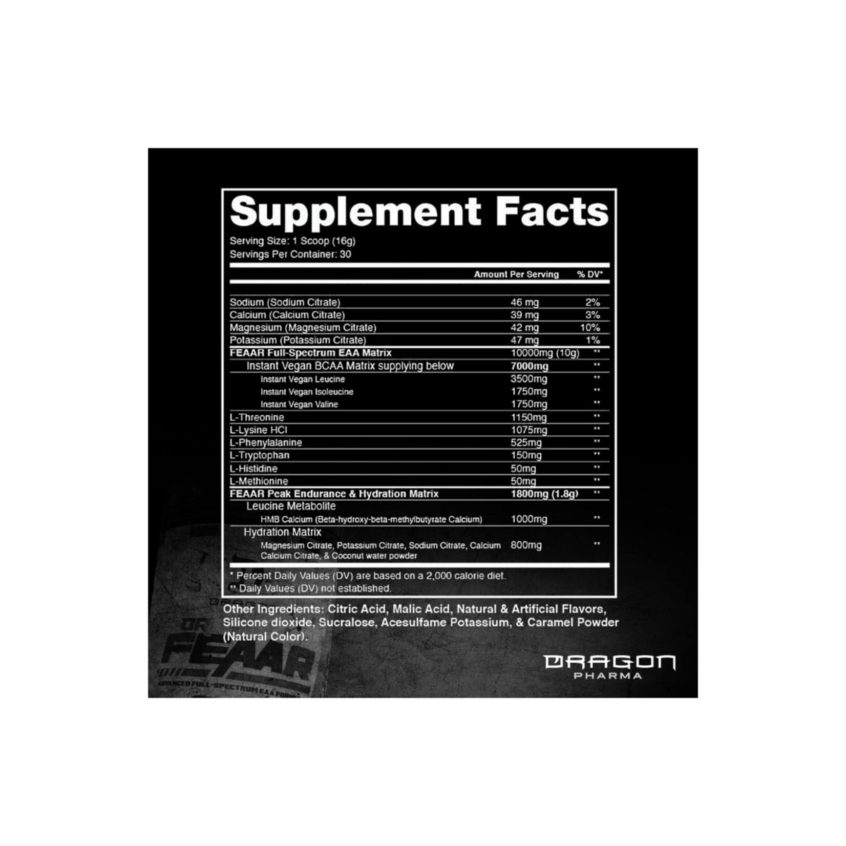 DRAGON PHARMA DR FEAAR DRAGON PHARMA 30SV