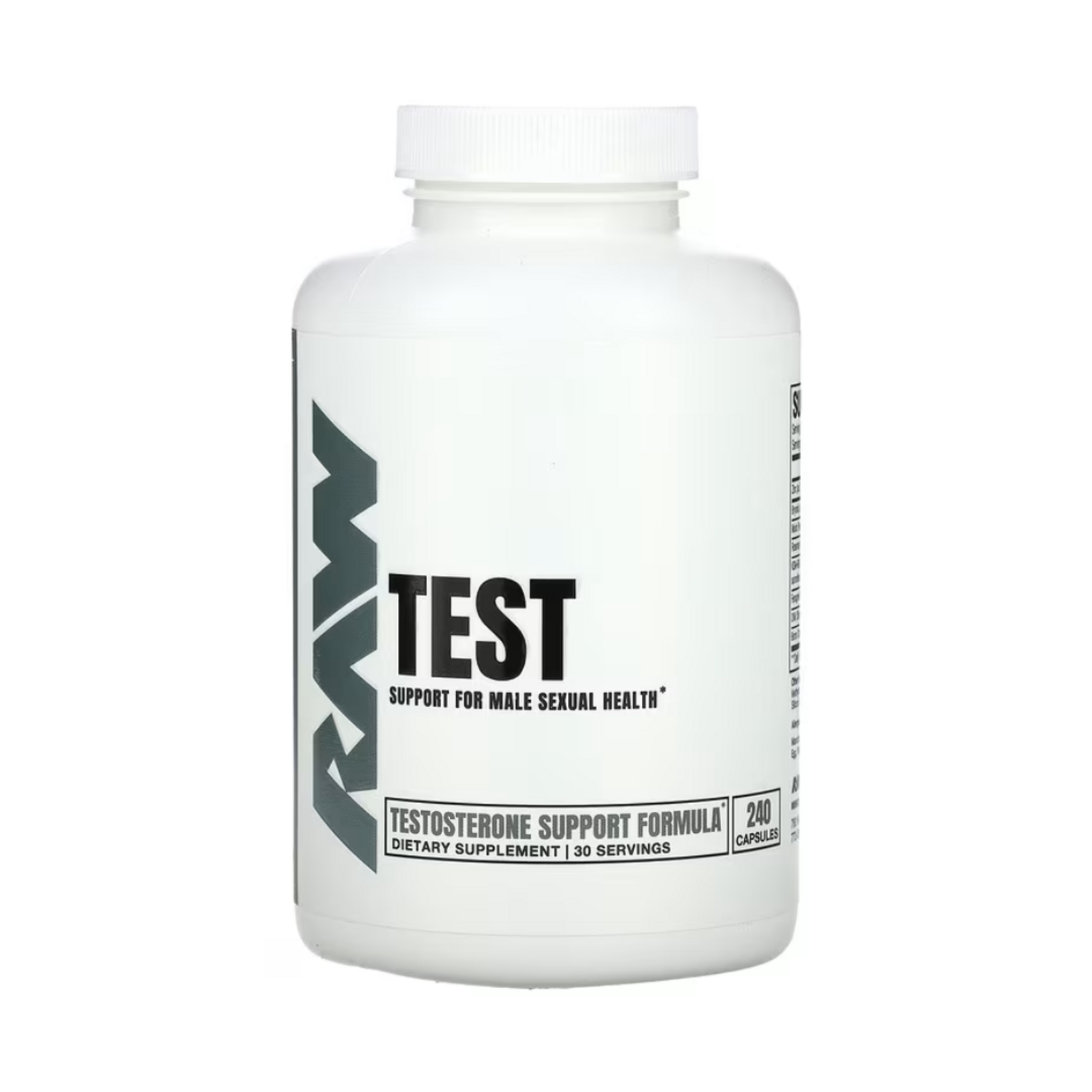RAW TEST SUPPORT FOR MEN HEALT RAW 240CT