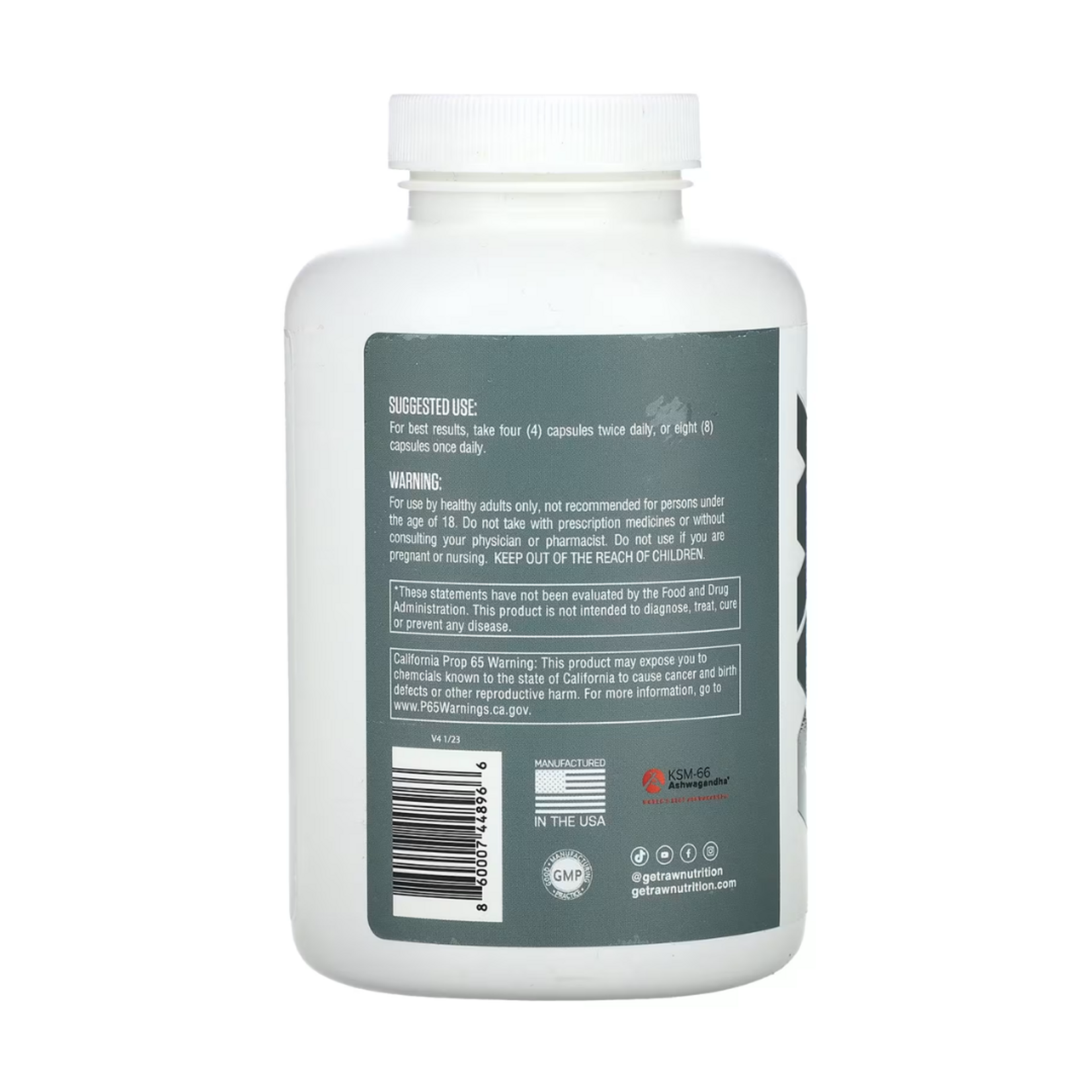 RAW TEST SUPPORT FOR MEN HEALT RAW 240CT