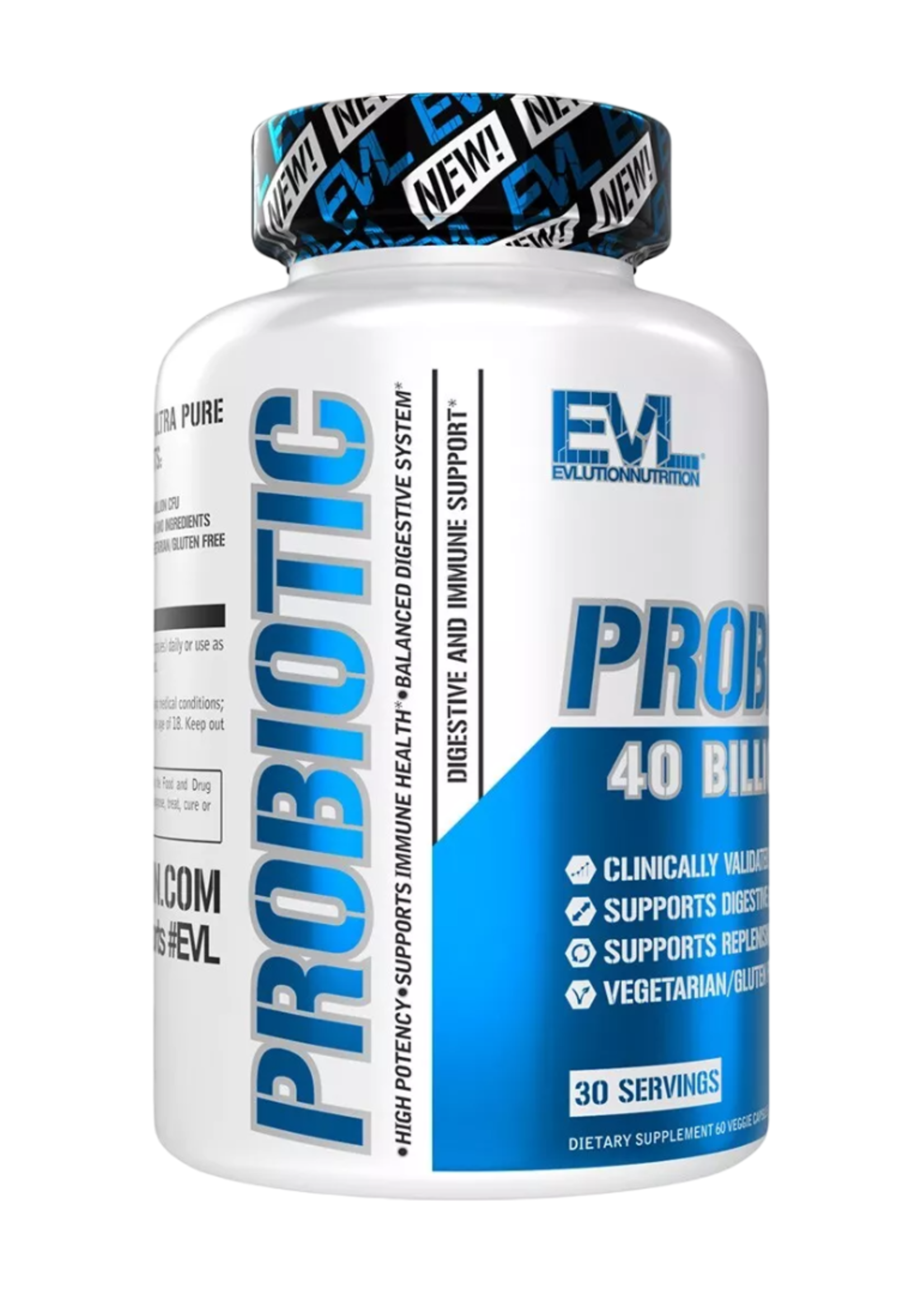 EVL NUTRITION PROBIOTIC EVL 60CT