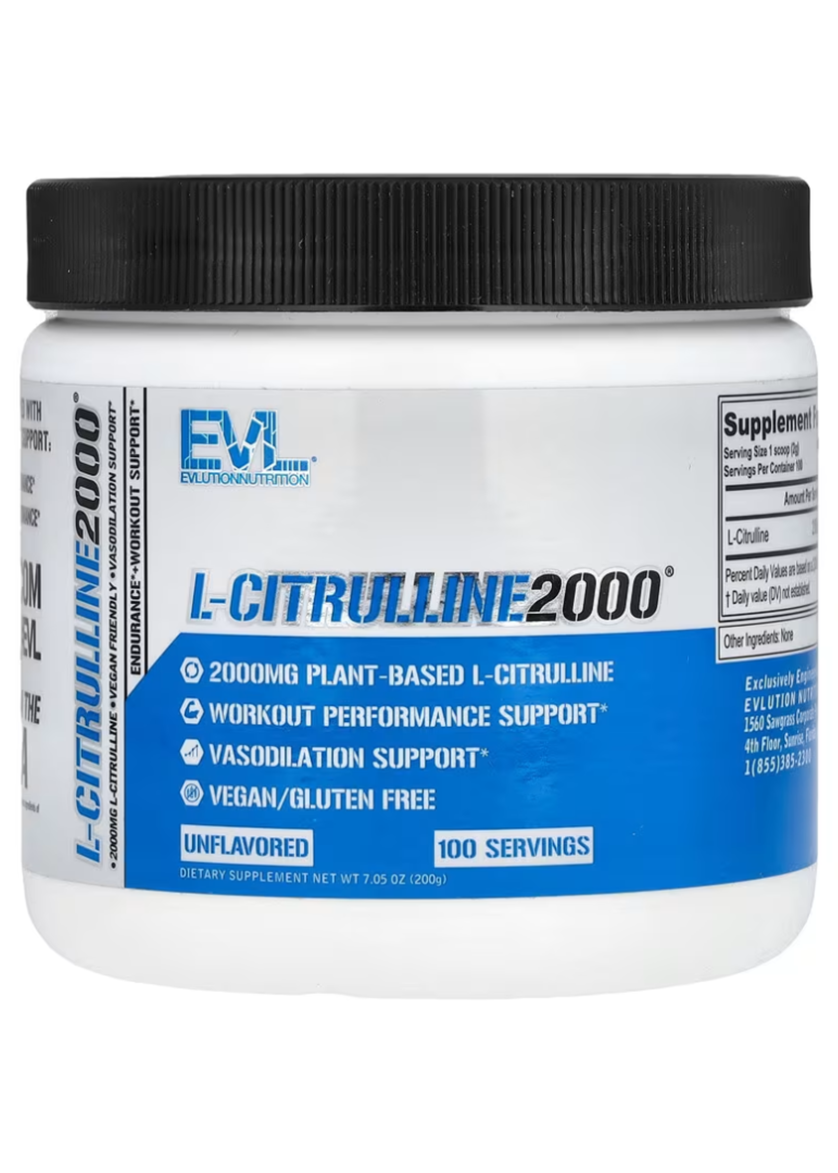 EVL NUTRITION CITRULINA EVL 100SV