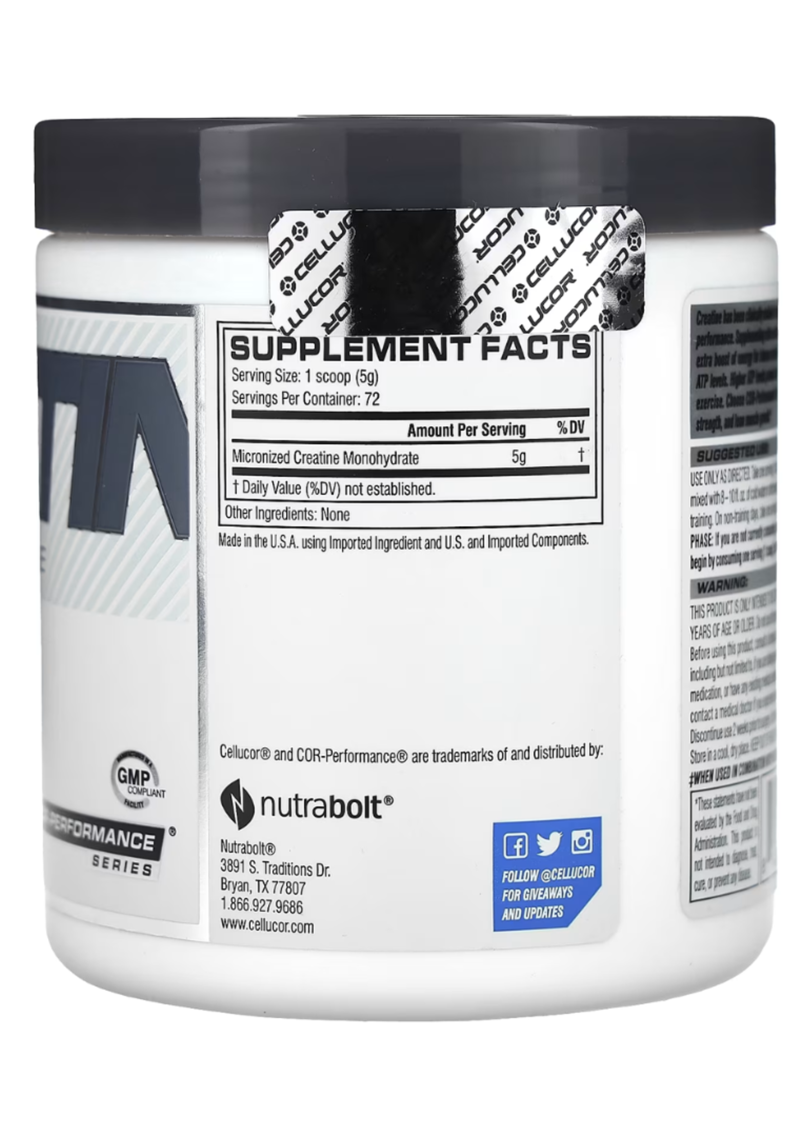 CELLUCOR OFERTA CREATINA CELLUCOR 360GR