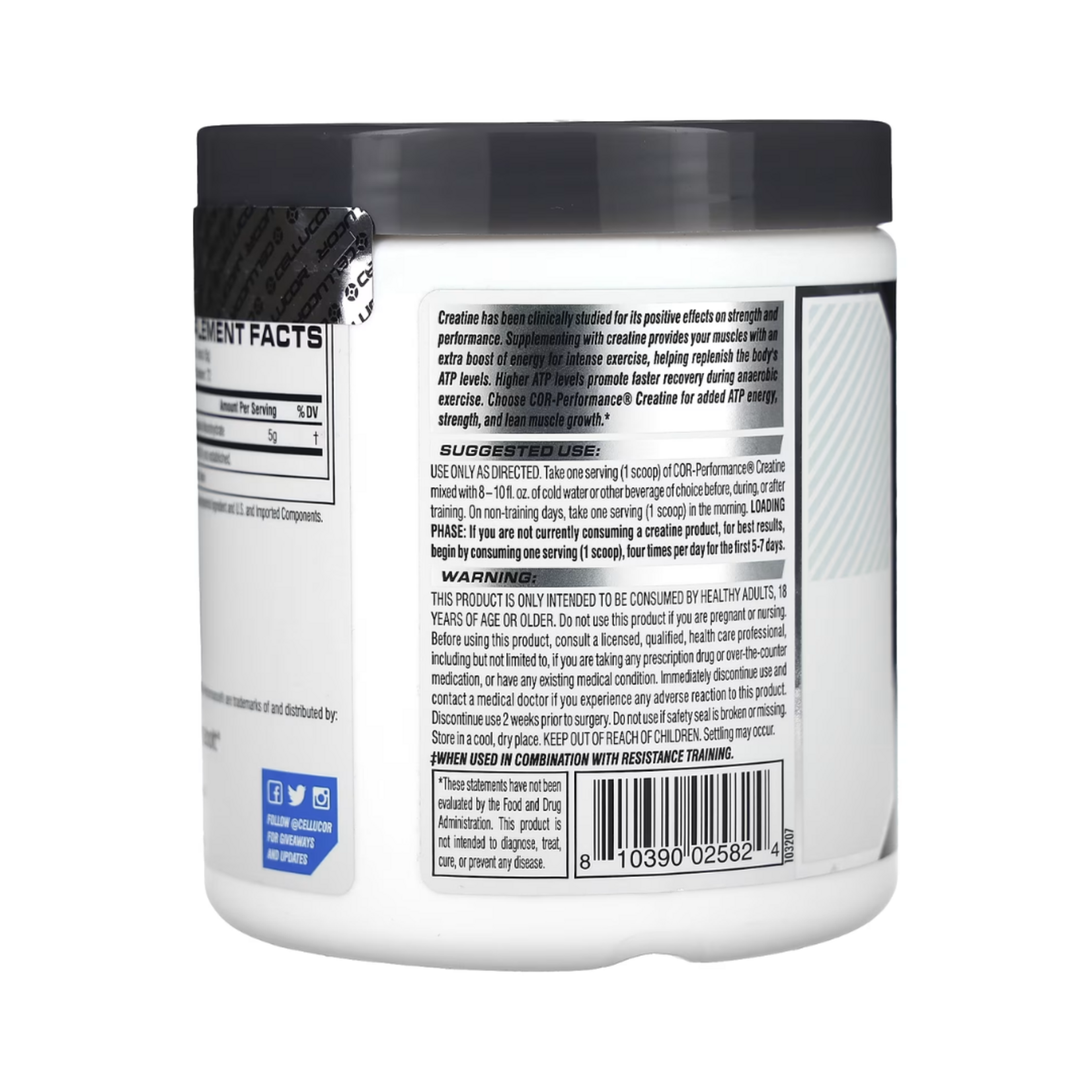 CELLUCOR OFERTA CREATINA CELLUCOR 360GR