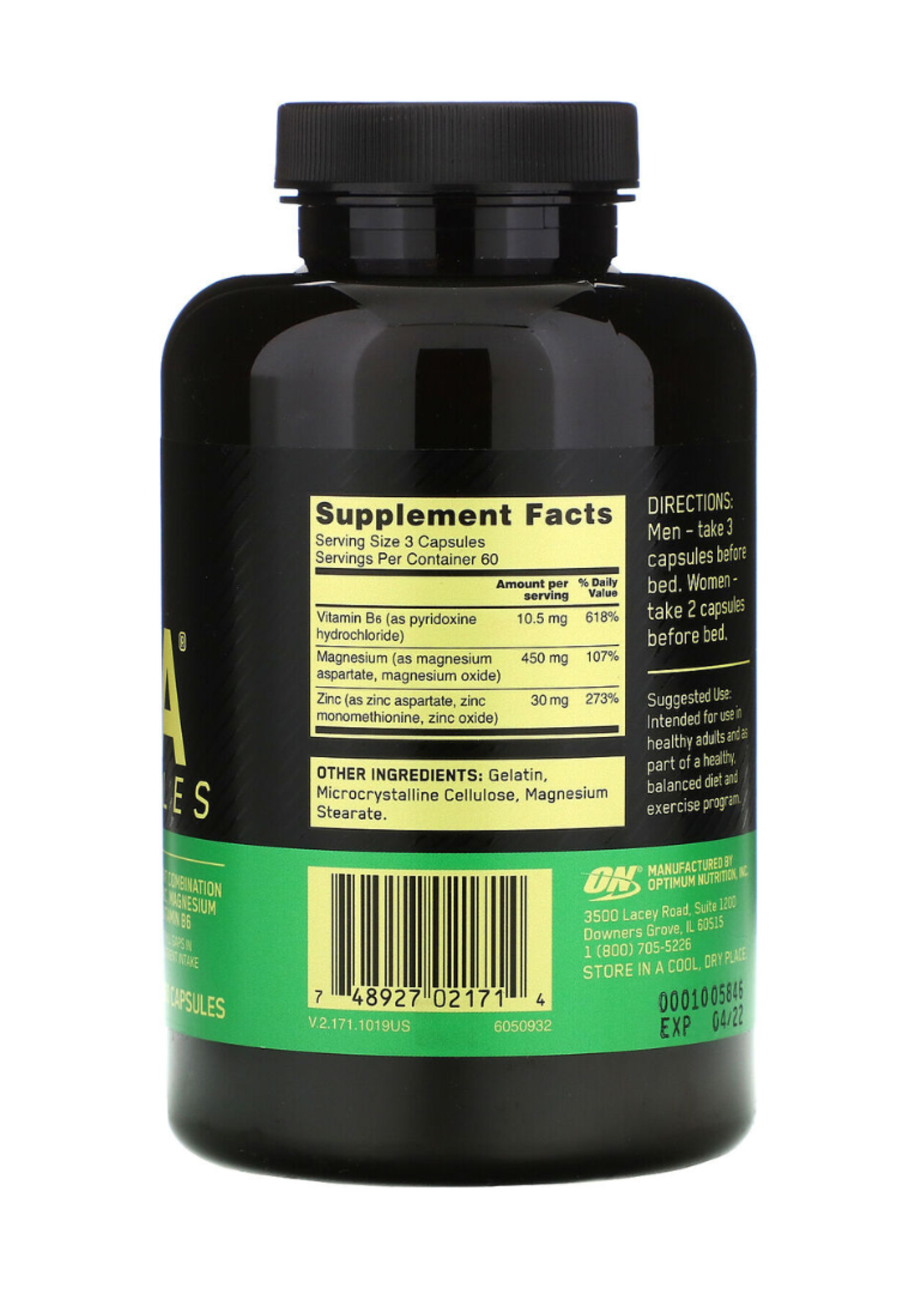 ON OFERTA ZMA ON 180CAPS