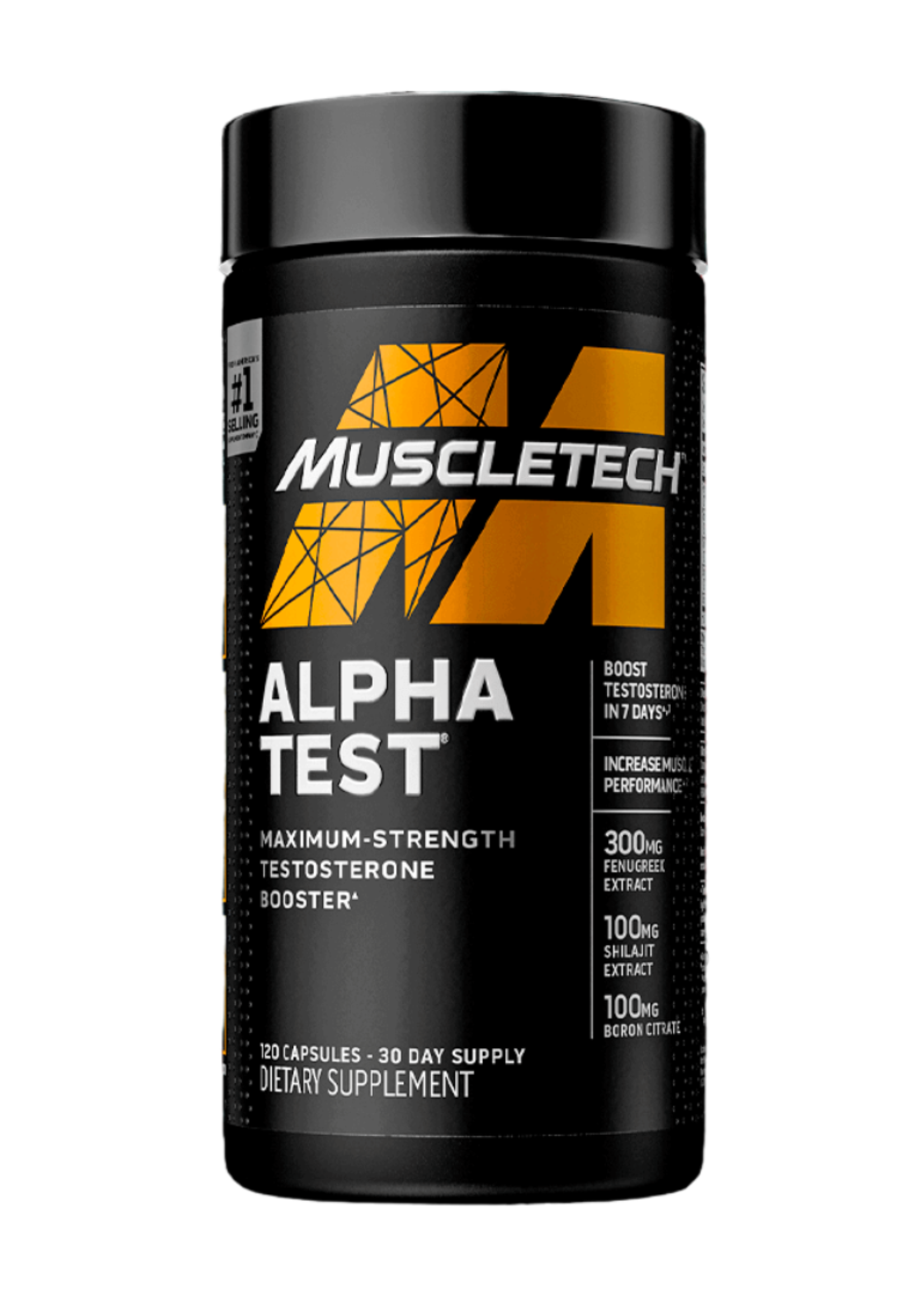 MUSCLE TECH ALPHA TEST MUSCLE TECH 120CAPS