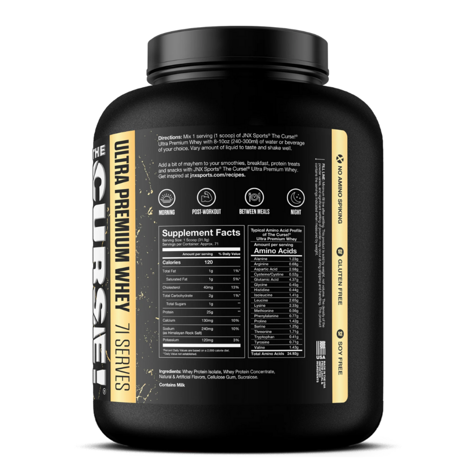 JNXS SPORTS THE CURSE ULTRA PREMIUM WHEY 5LBS JNXS SPORTS