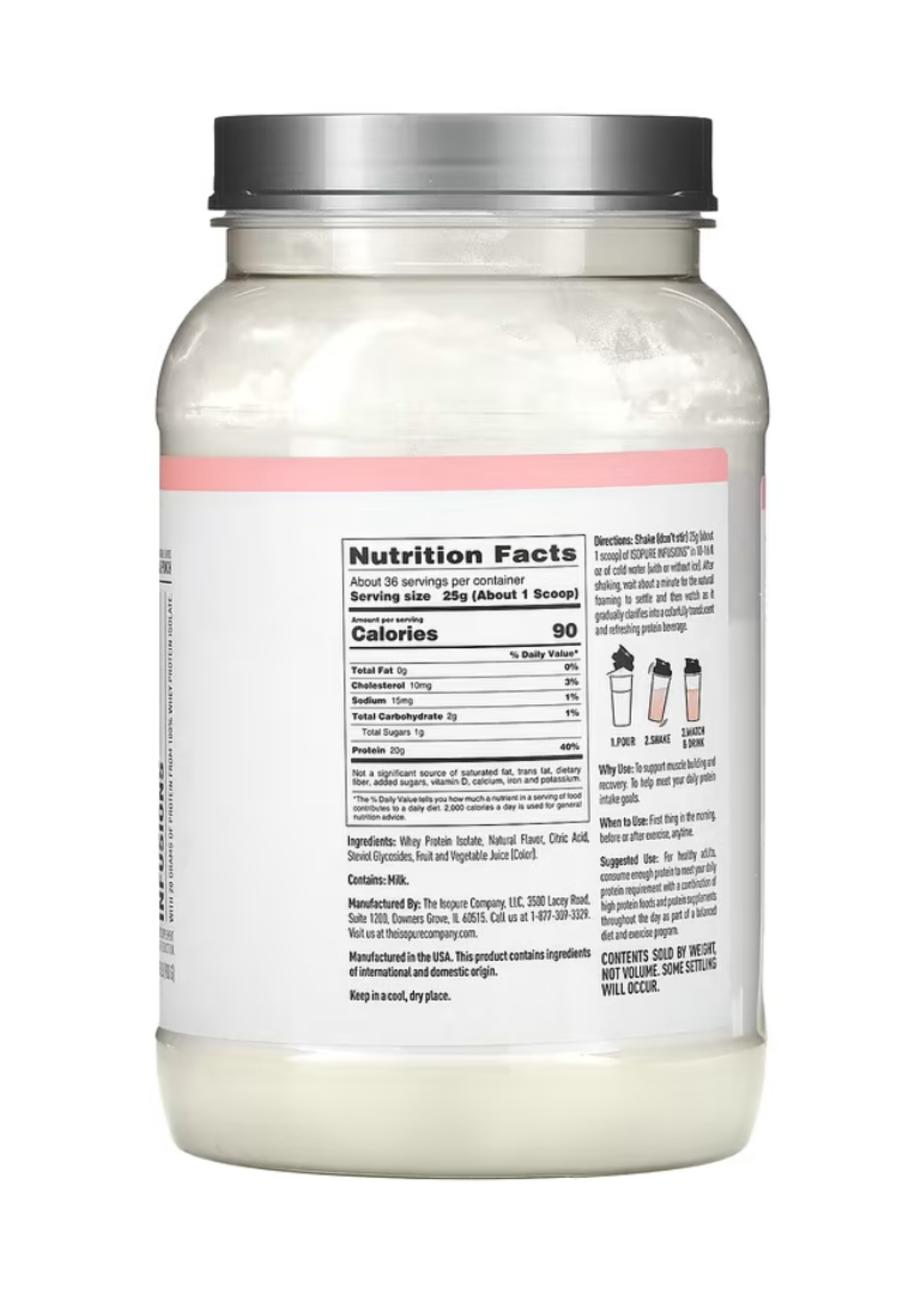 NATURE BEST ISOPURE INFUSIONS 1.98LB NATURE BEST