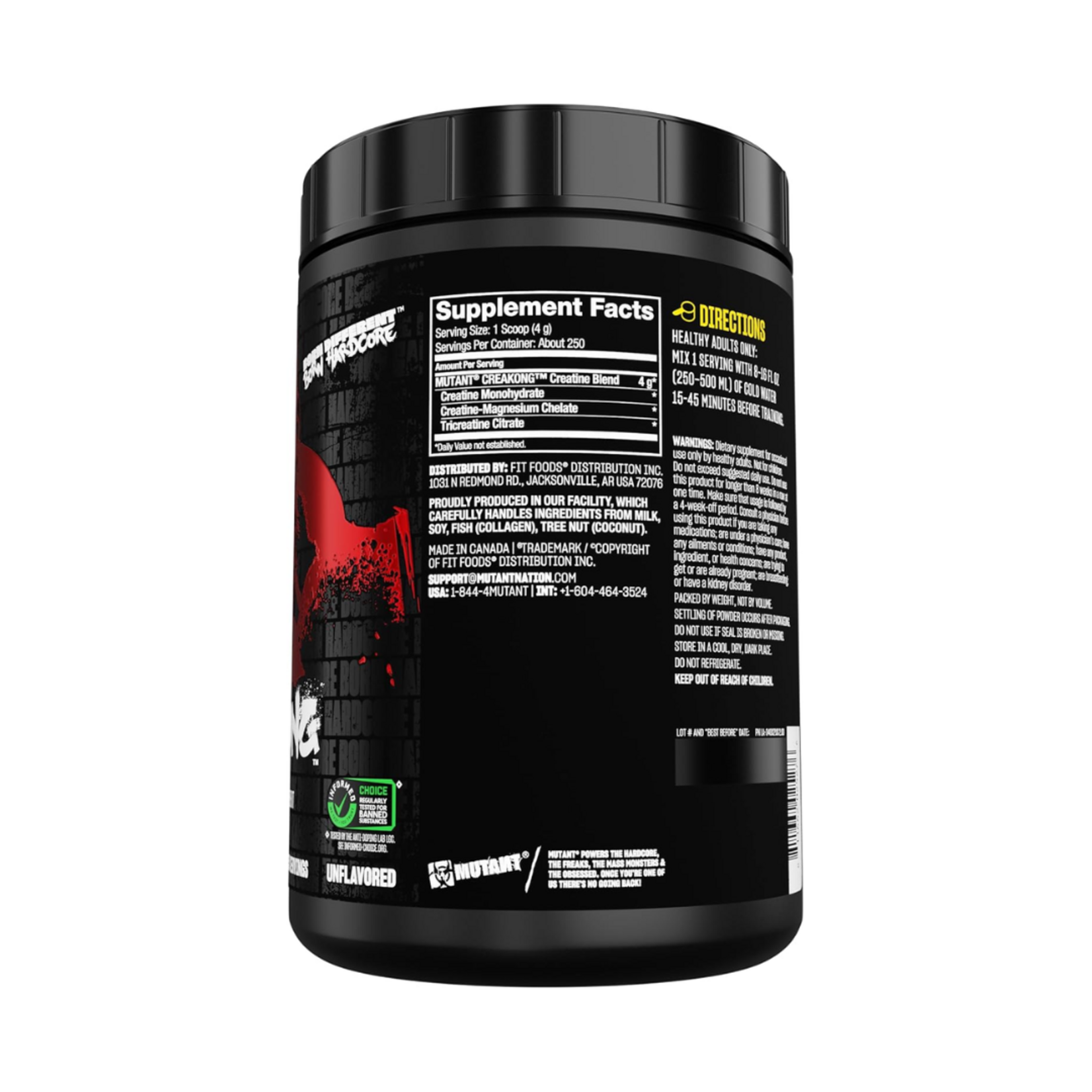 MUTANT CREAKONG MUTANT 1KG