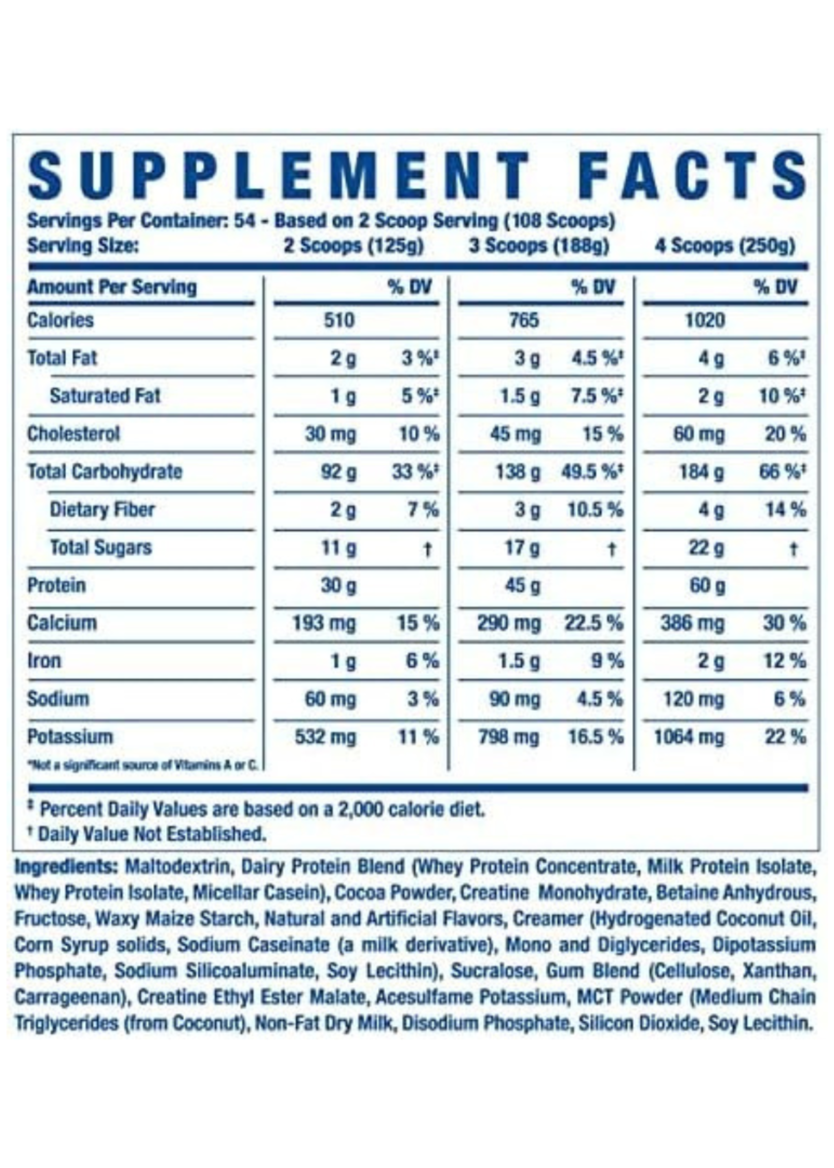 RONNIE COLEMAN KING MASS XL BAG 20LB RONNIE COLEMAN