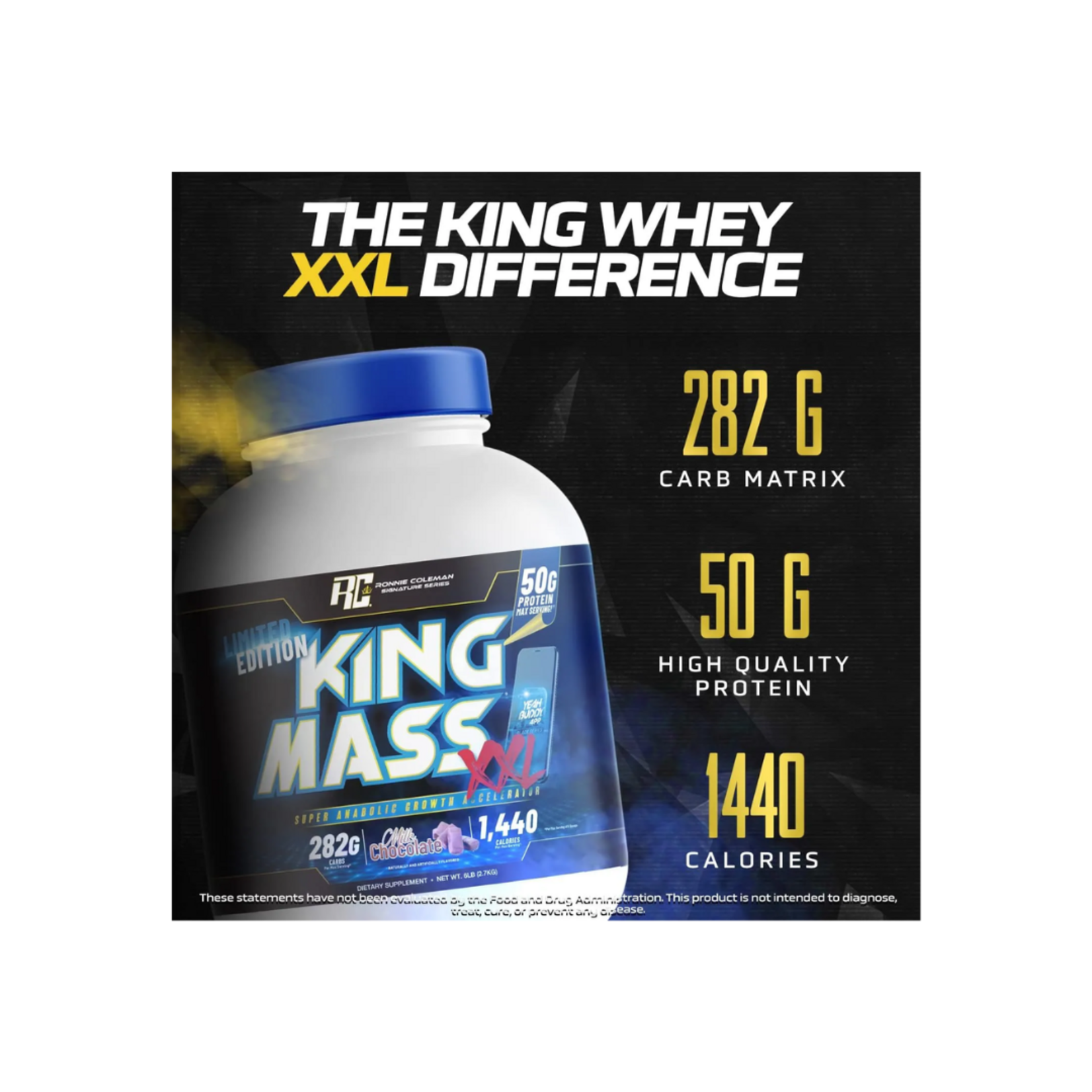 RONNIE COLEMAN KING MASS XXL 6LB RONNIE COLEMAN