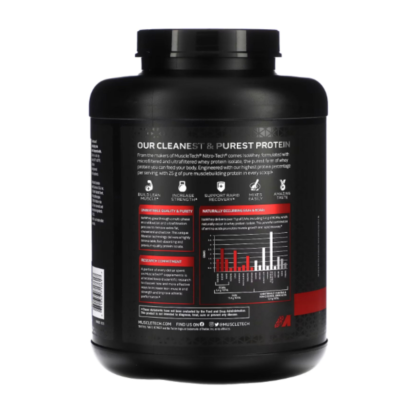 MUSCLE TECH ISO WHEY 5LB MUSCLETECH