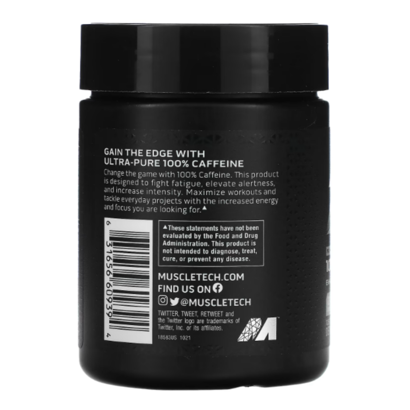 MUSCLE TECH CAFEINA PLATINUM 125TABS MUSCLE TECH