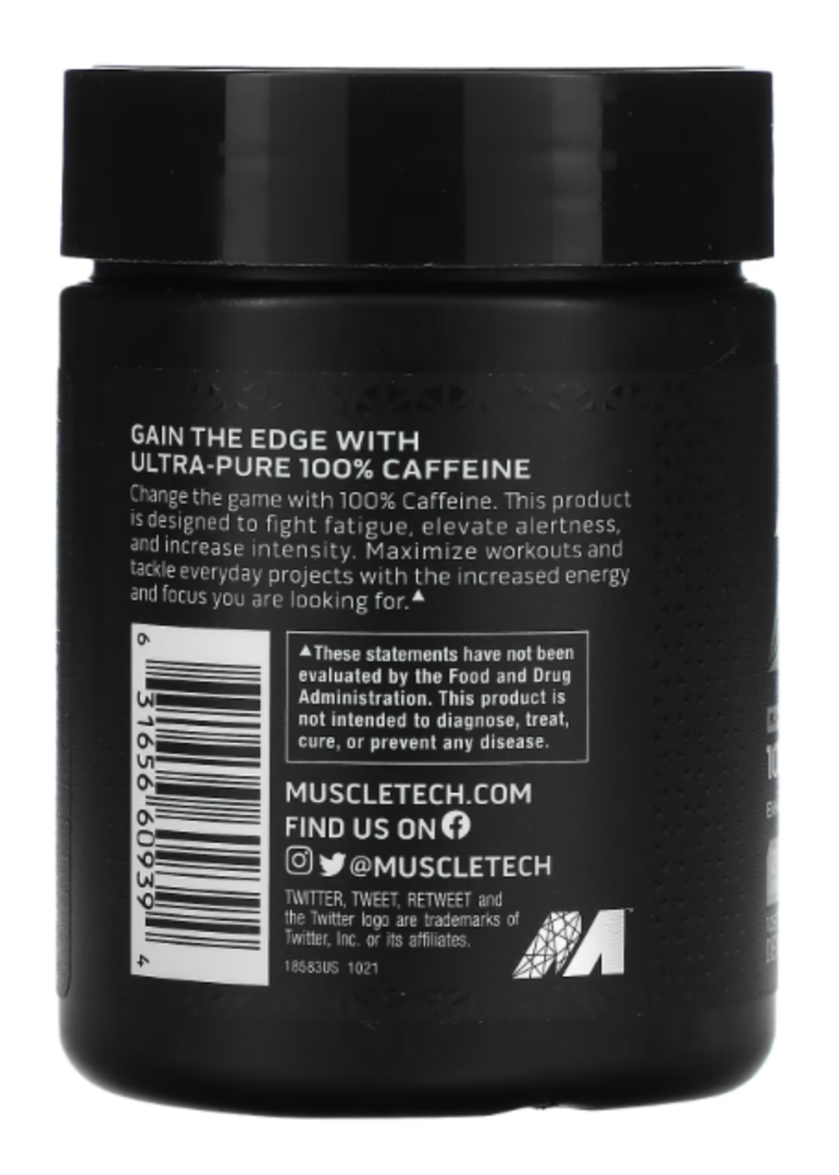 MUSCLE TECH CAFEINA PLATINUM 125TABS MUSCLE TECH