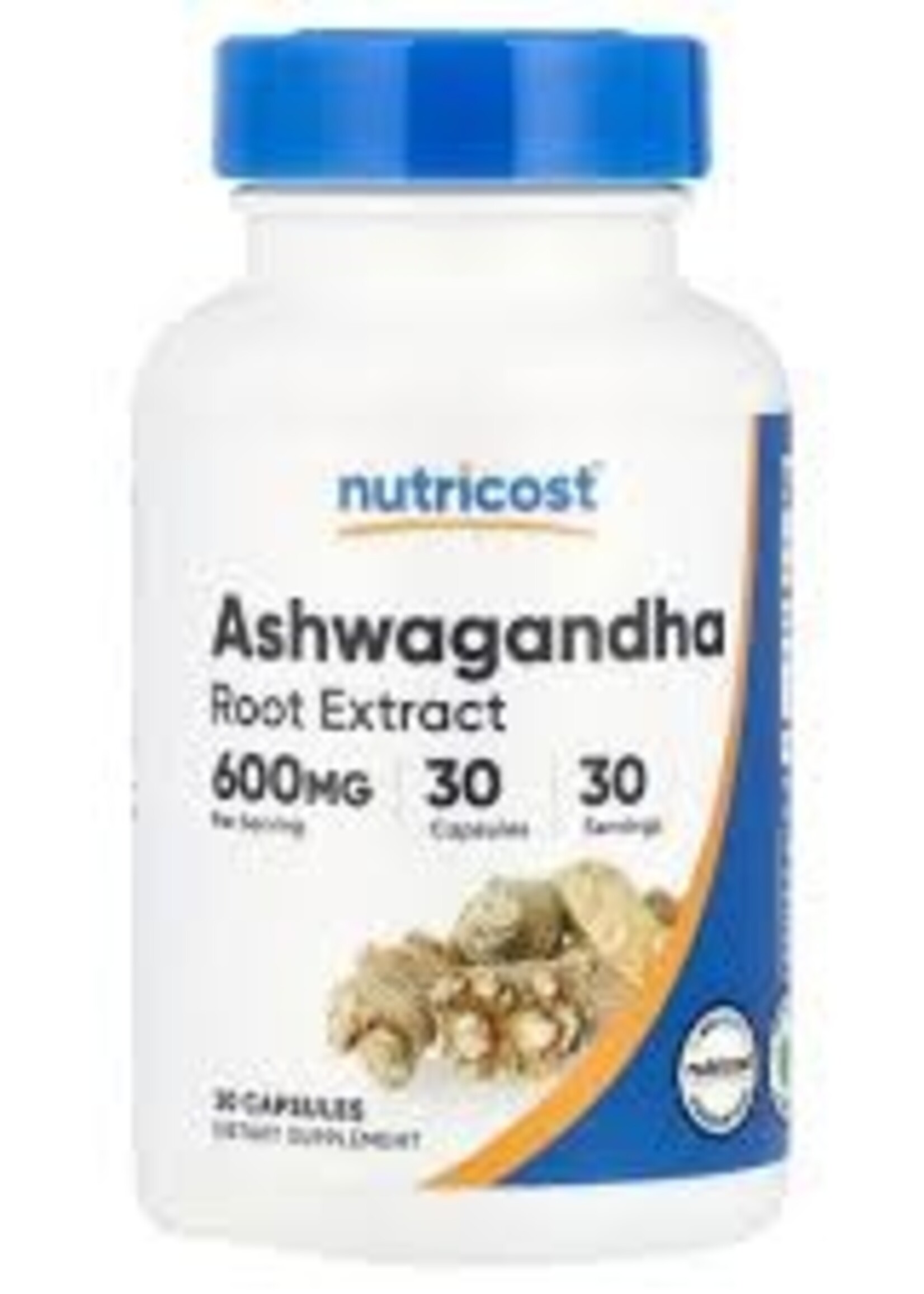 NUTRICOST ASHWAGANDHA ROOT 600MG NUTRICOST 120CAPS