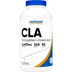 NUTRICOST CLA 2400MG NUTRICOST 240CAPS 80SV