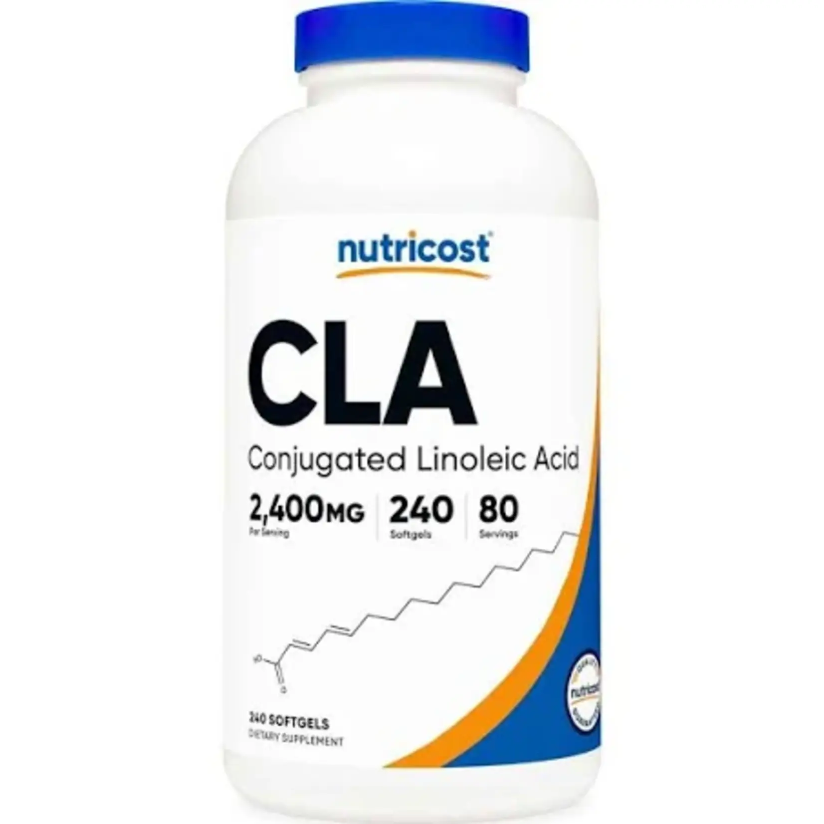 NUTRICOST CLA 2400MG NUTRICOST 240CAPS 80SV